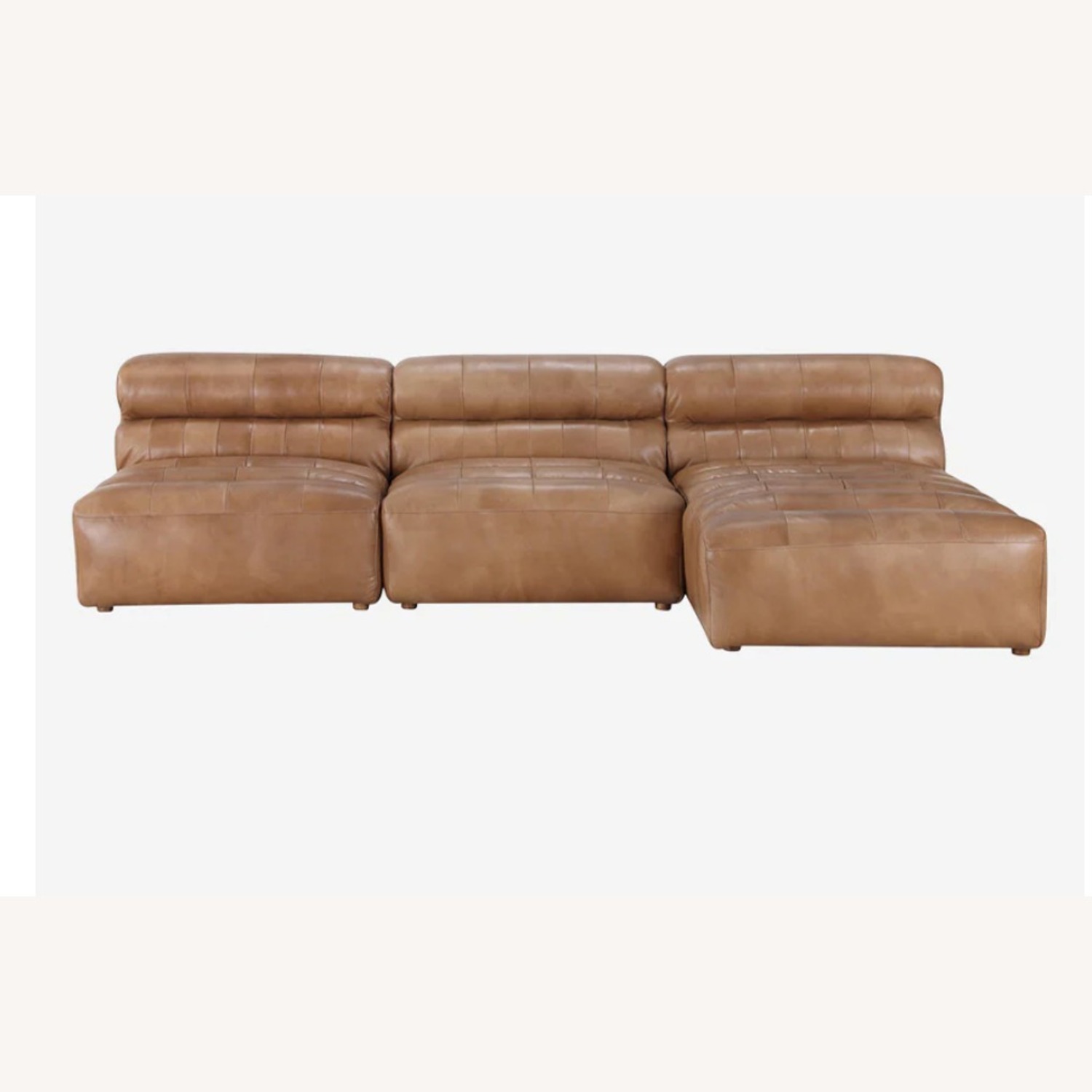 Modular Ramsay Leather Sectional - image-11