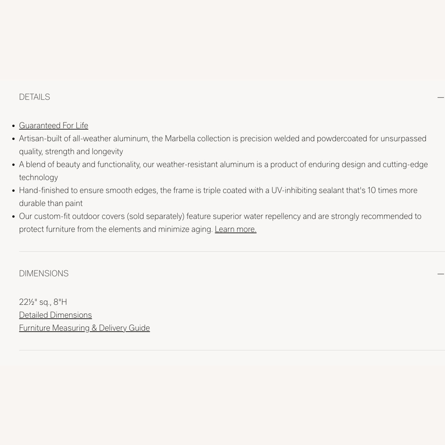 Restoration Hardware Aegean Chaise and Table Set - image-18