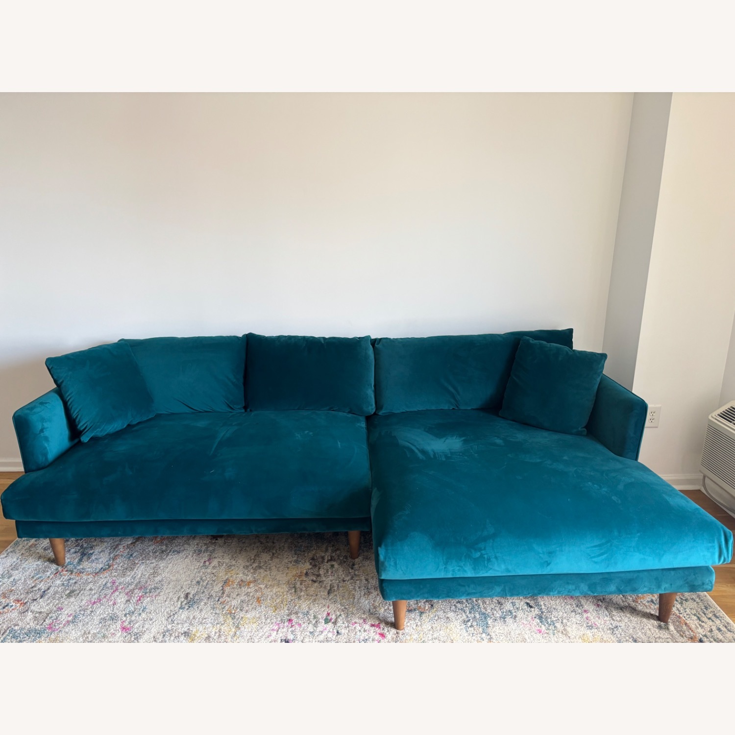 Joybird Lewis Velvet Sofa  - image-4