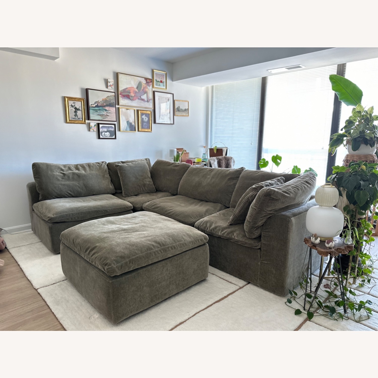 Joybird B Petite Modular in Kenley Spruce - image-1