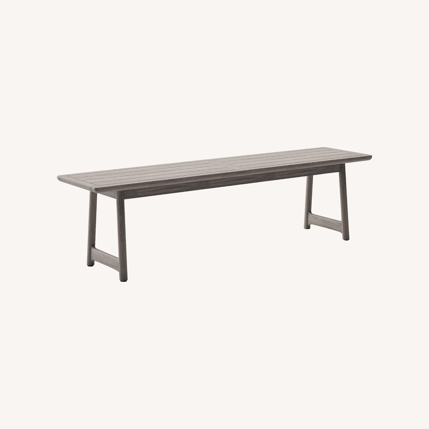 West Elm Nailah Outdoor Bench - image-0