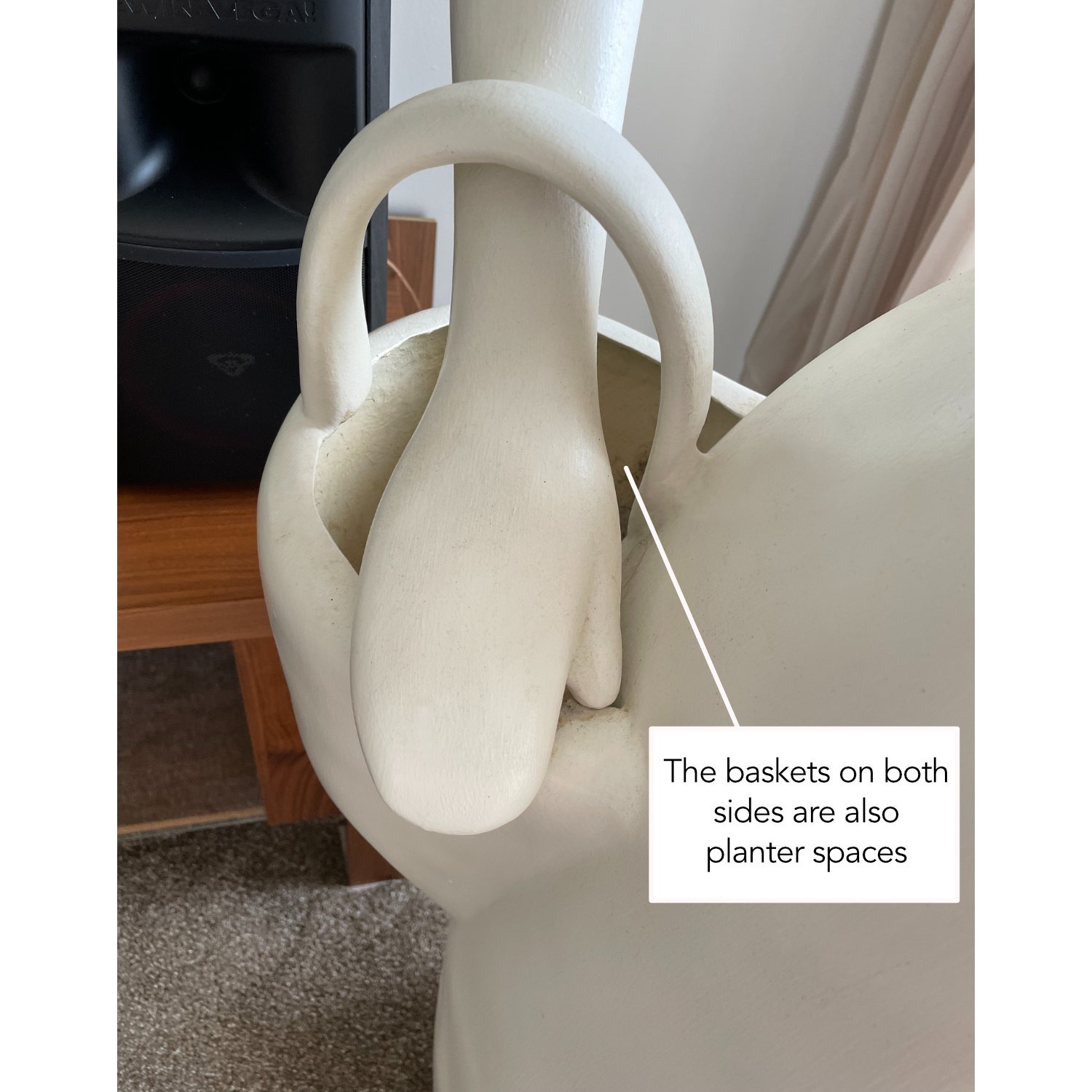 Plant Lady Life Size Indoor Outdooor Planter - image-4