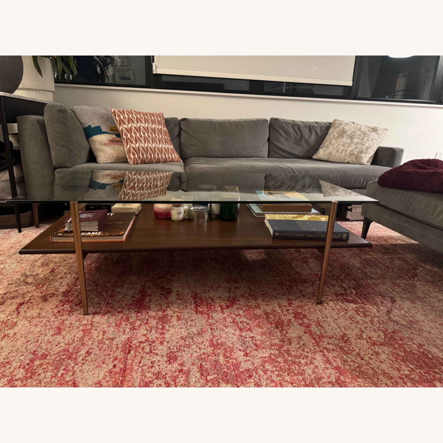 Wes Elm Mid-Century Art Display Coffee Table  - image-2