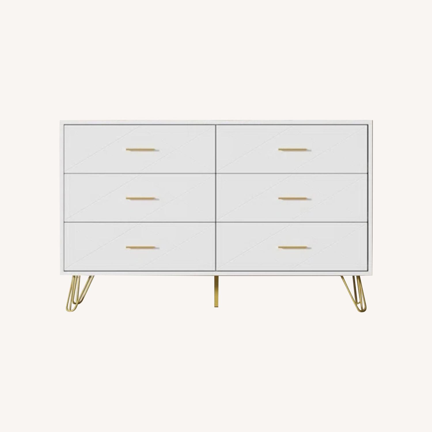 wayfair white dresser Marisol White Dresser main image 1