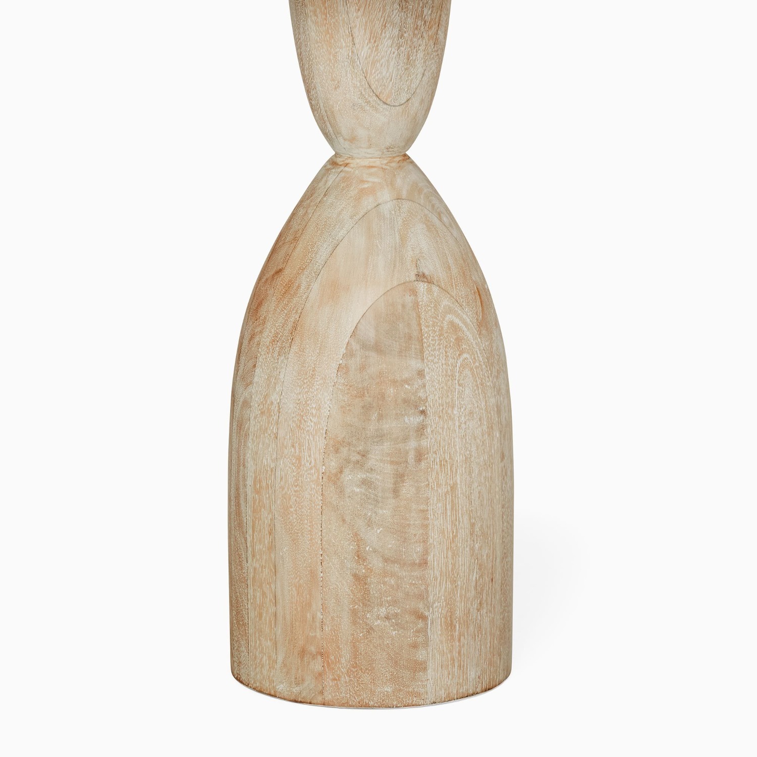 West Elm Winona Round Pedestal Side Table (16") - image-1