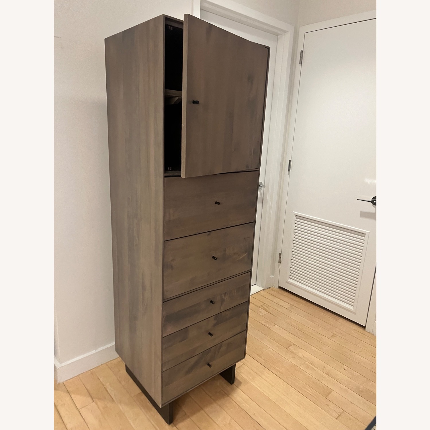 Room & Board Copenhagen Tall Slim Storage Cabinet - image-2