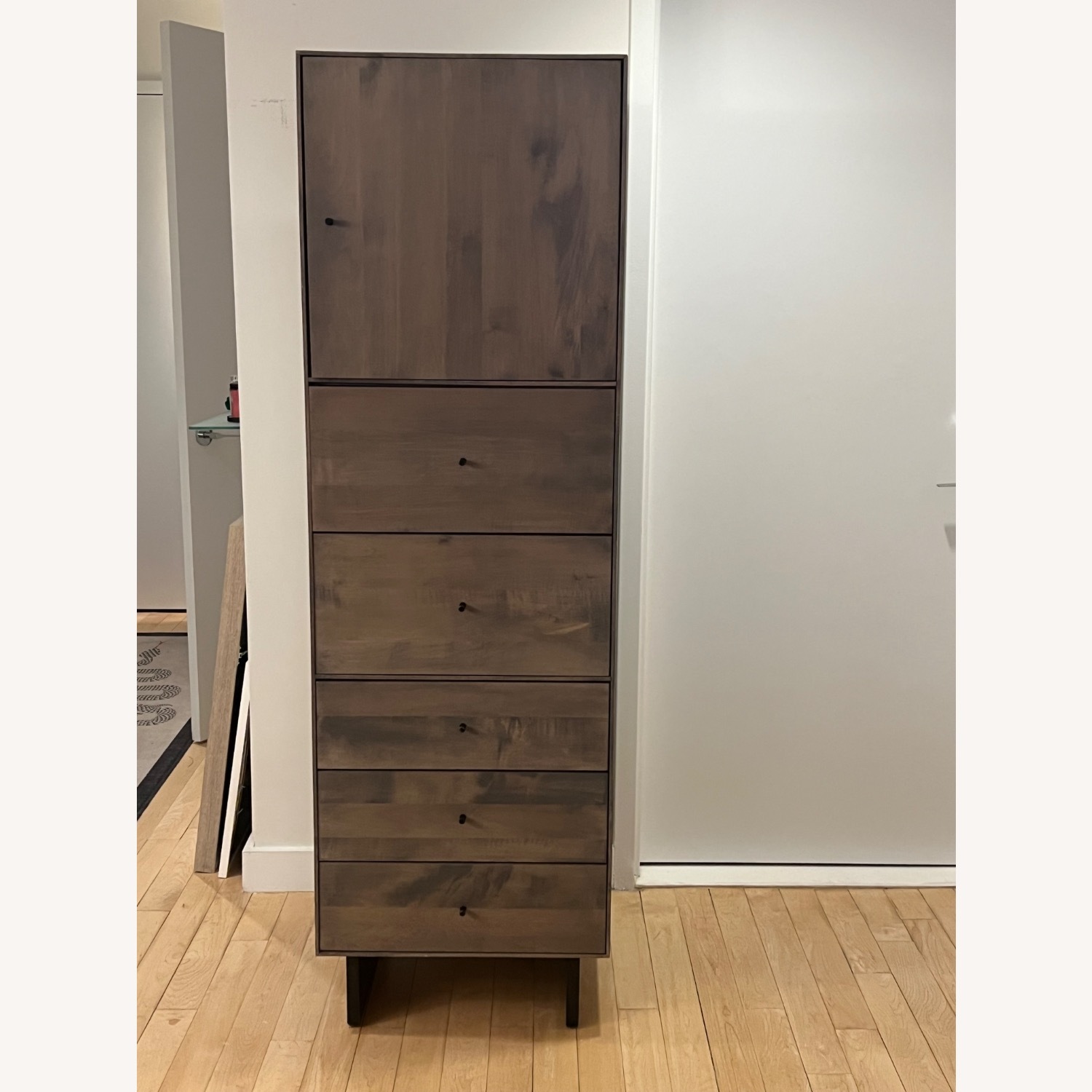 Room & Board Copenhagen Tall Slim Storage Cabinet - image-4