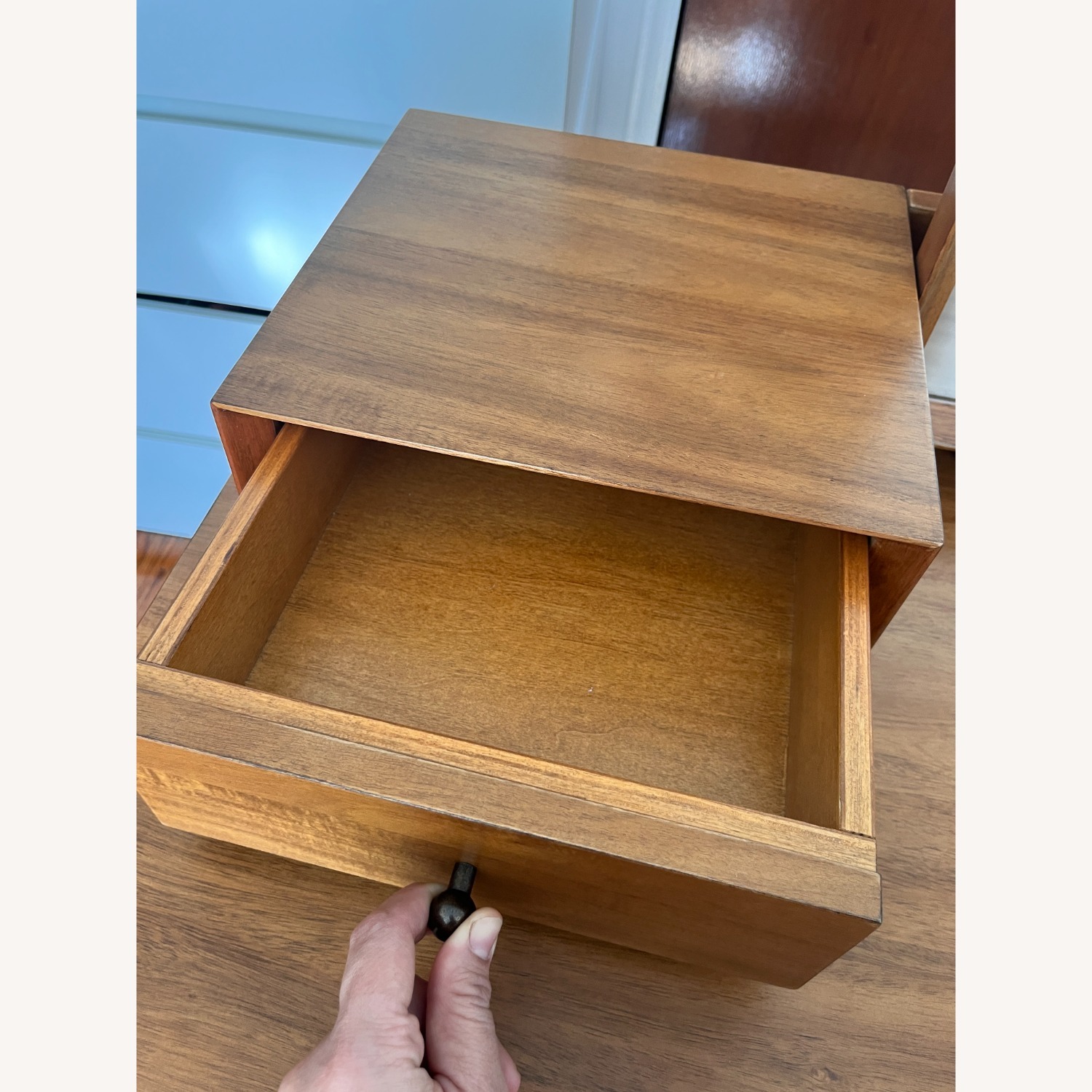 West Elm Mid Century Vanity Desk Set (52”) - image-7