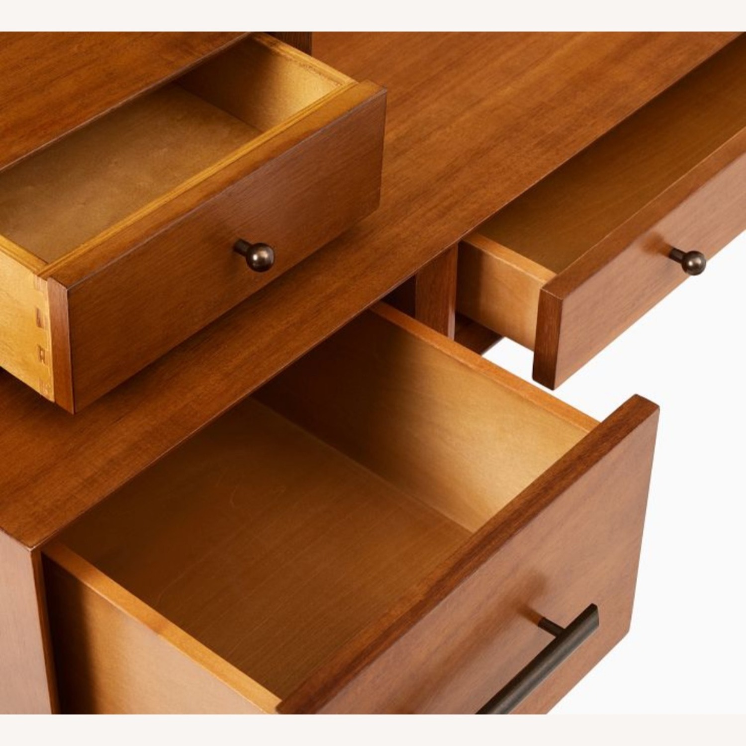 West Elm Mid Century Vanity Desk Set (52”) - image-11