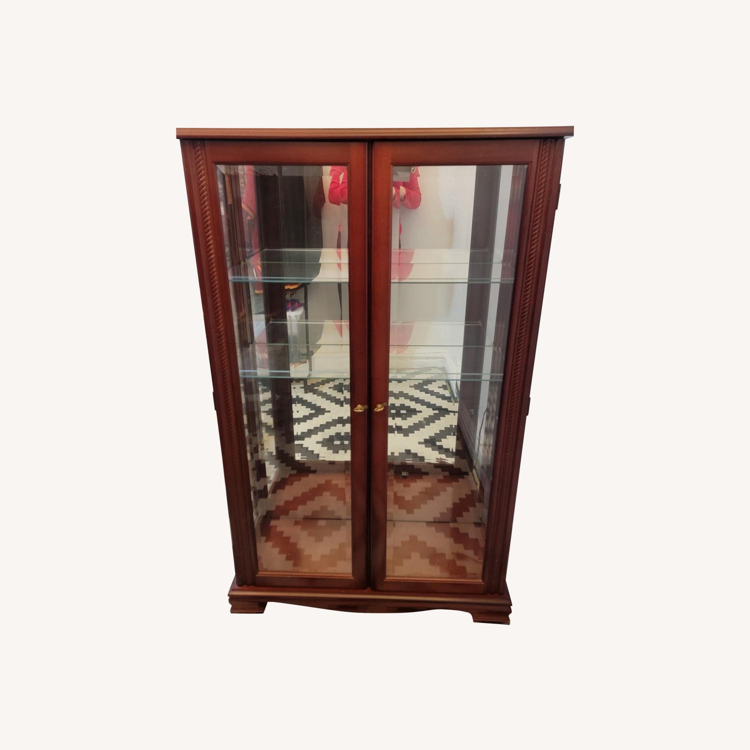 Lighting Glass Display Cabinet - image-0