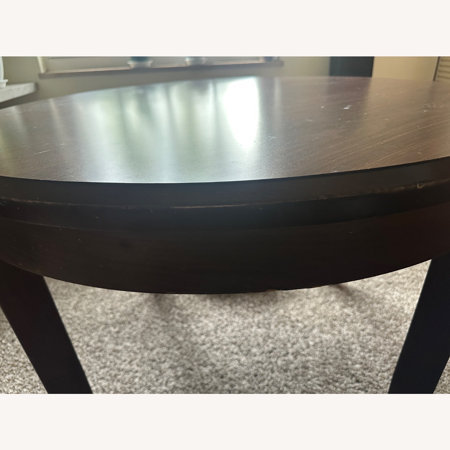 Round Walnut Tree Dining Table  - image-3