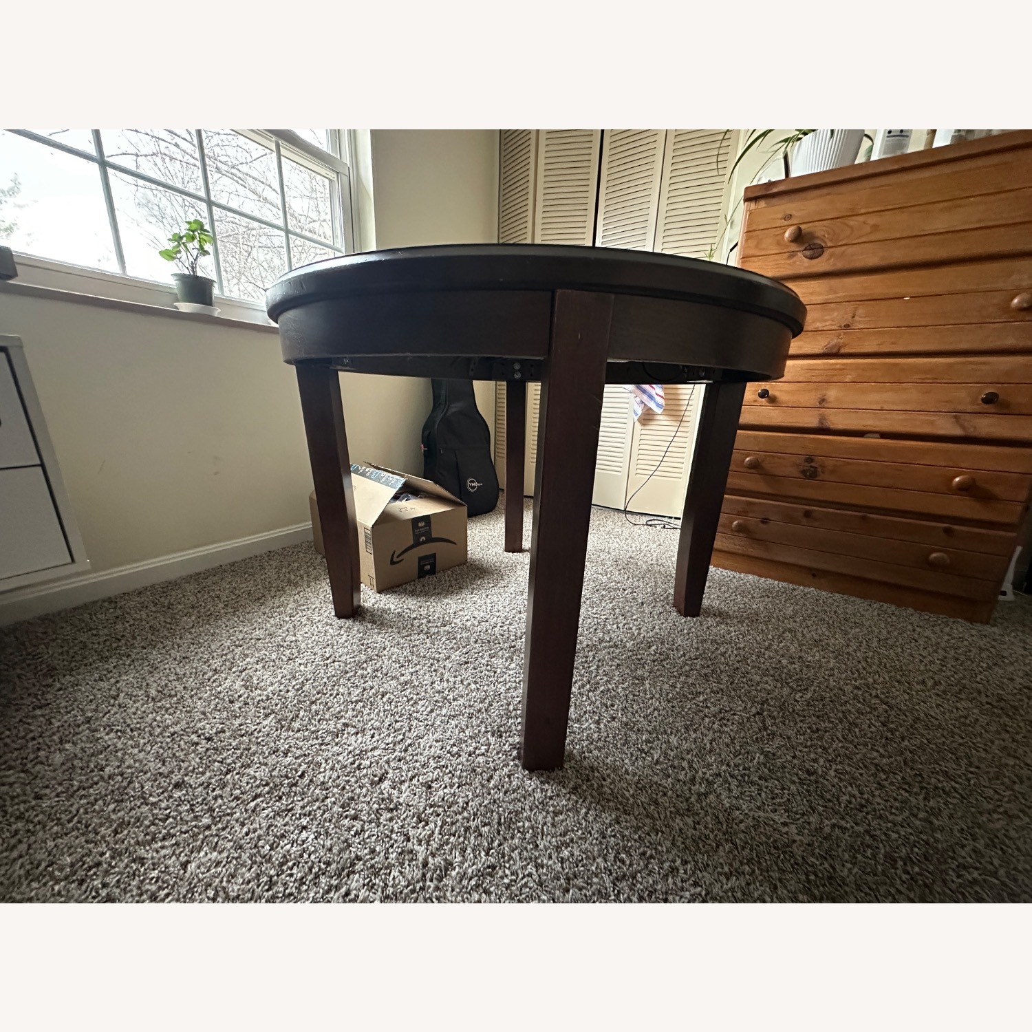 Round Walnut Tree Dining Table  - image-2