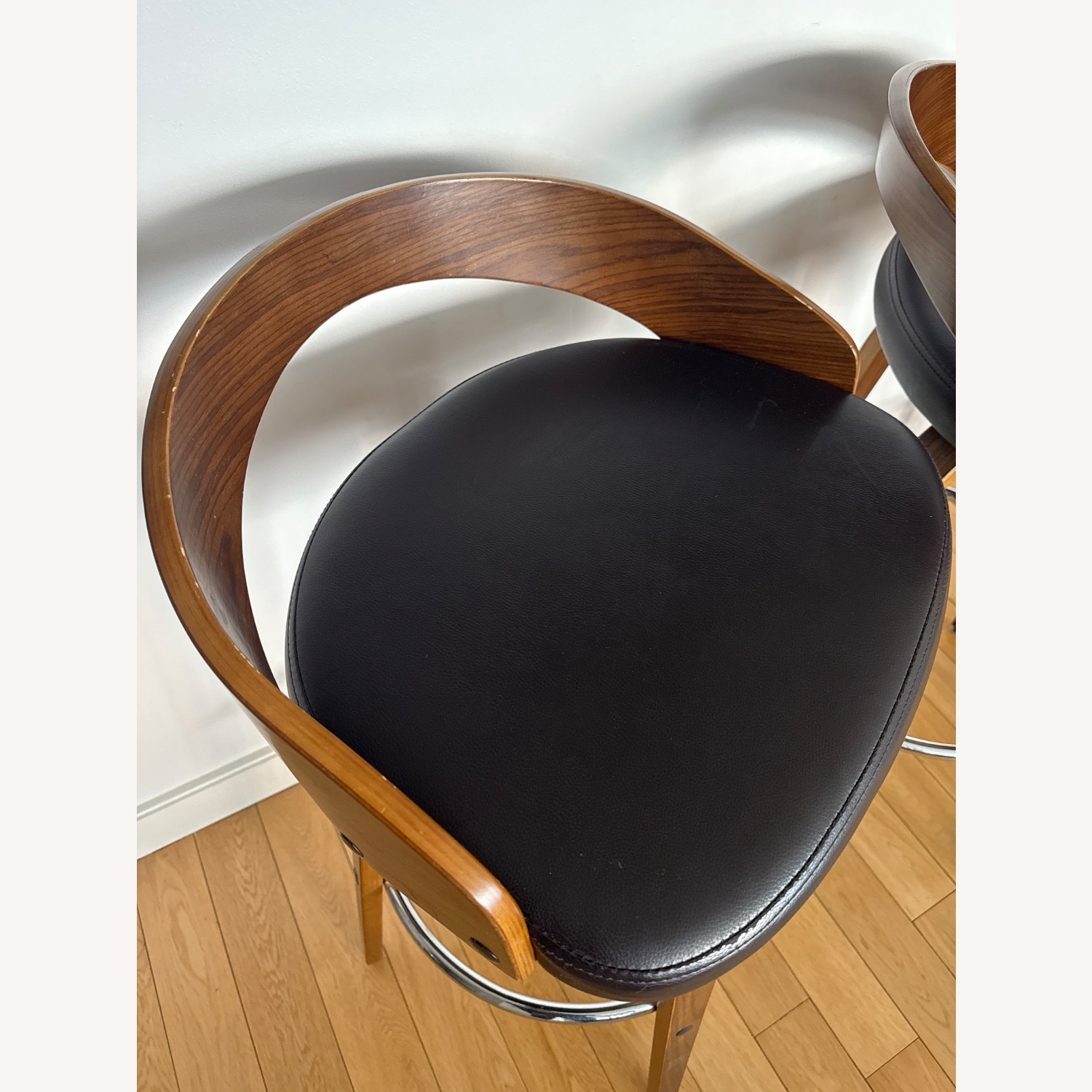 Maxime Swivel Bar Height Bar Stool - image-3