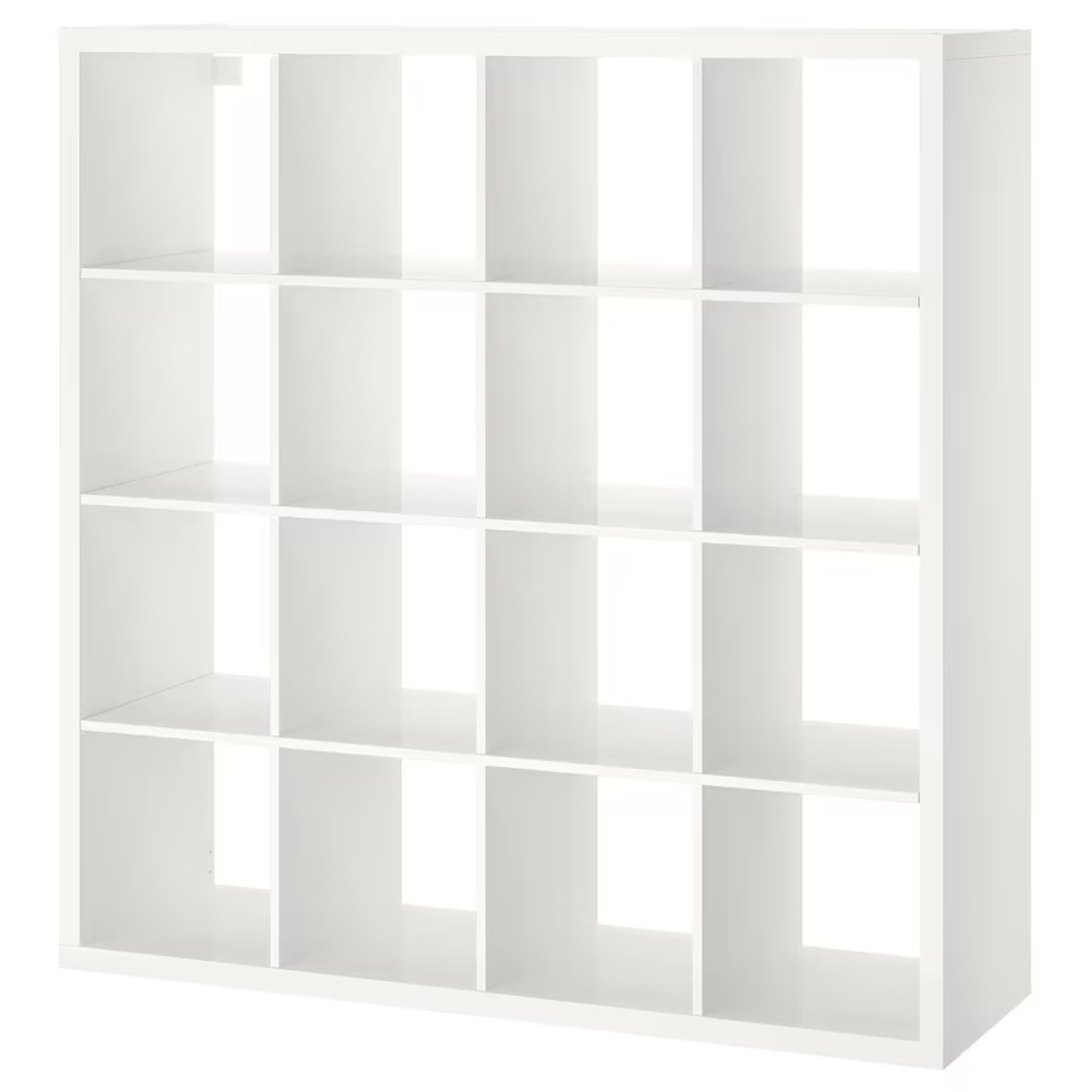 IKEA Kallax 4x4 White Shelving Unit - image-4