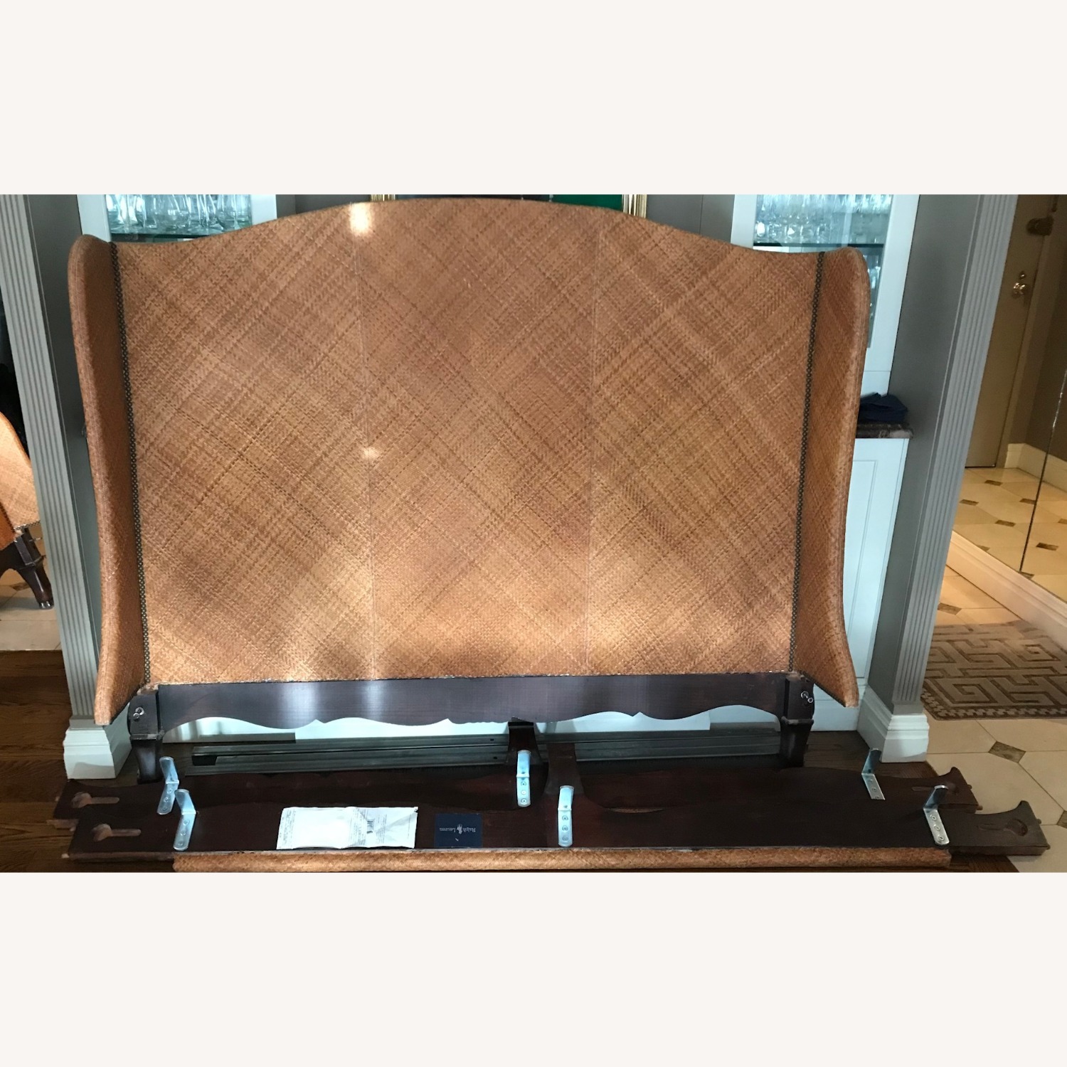 Ralph Lauren Queen Wicker Bed - image-1
