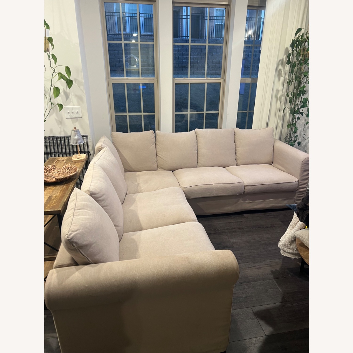 IKEA Uppland Sectional Beige - image-1