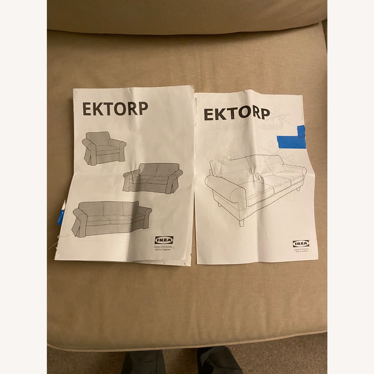 IKEA Ektorp Sofa 3 Seat - image-6