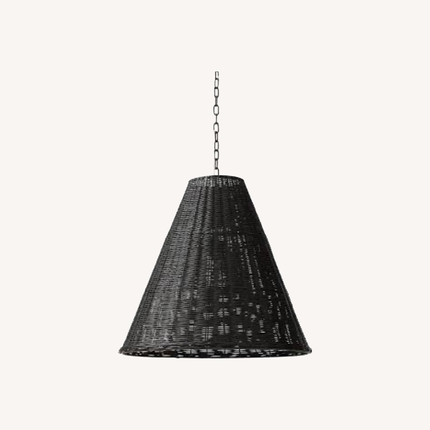 Serena & Lily Santa Barbara Taper Rattan Pendant Light - image-0