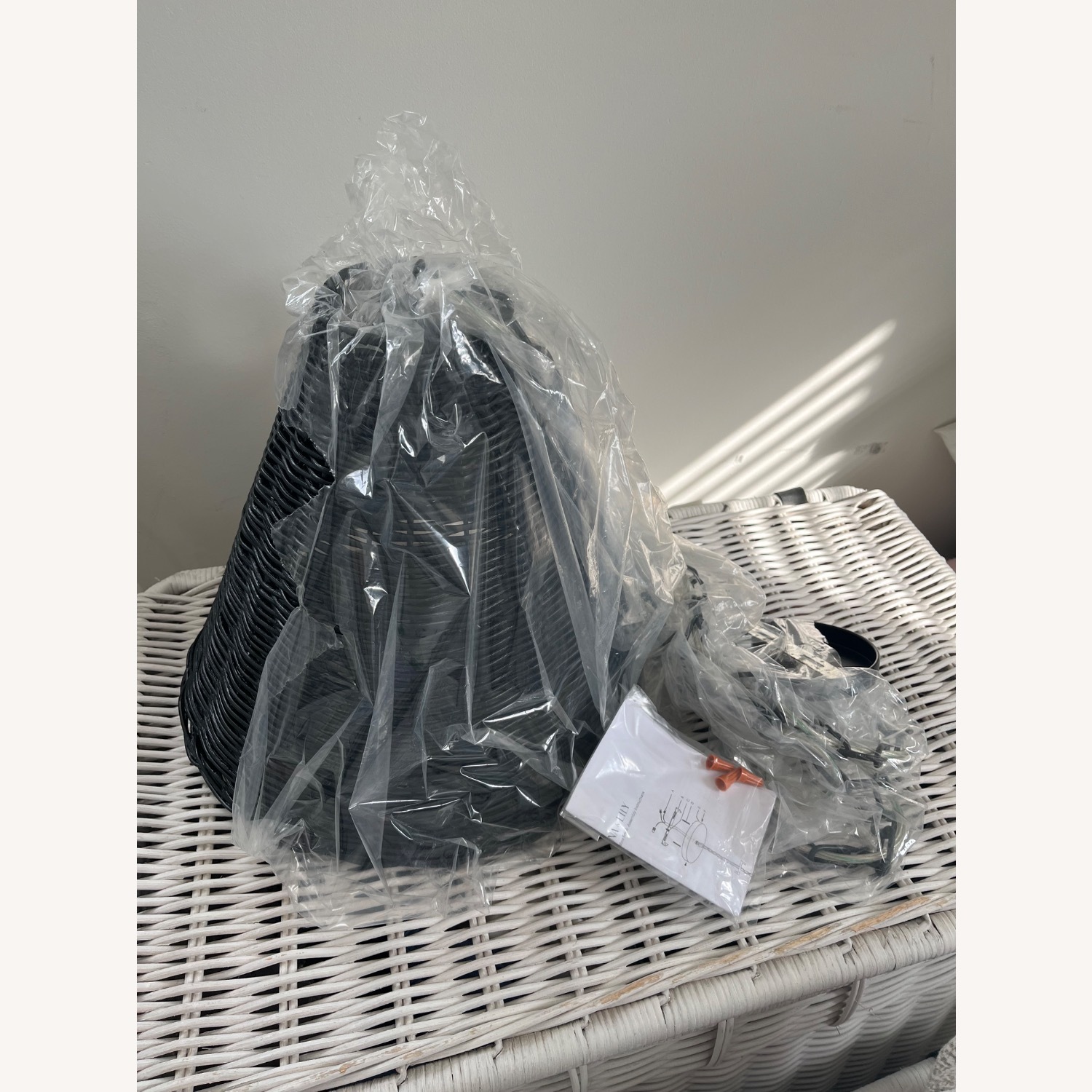 Serena & Lily Santa Barbara Taper Rattan Pendant Light - image-5