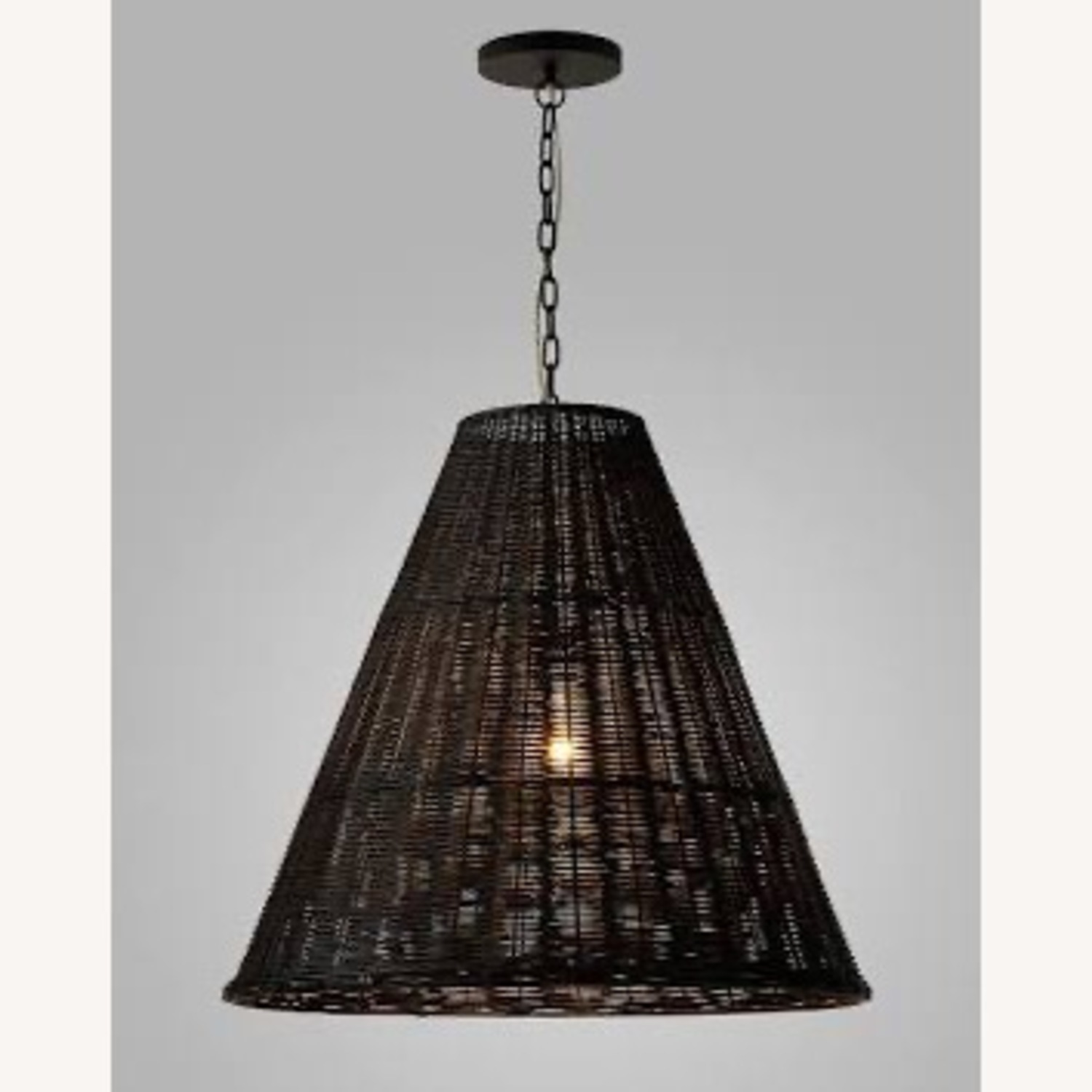 Serena & Lily Santa Barbara Taper Rattan Pendant Light - image-3
