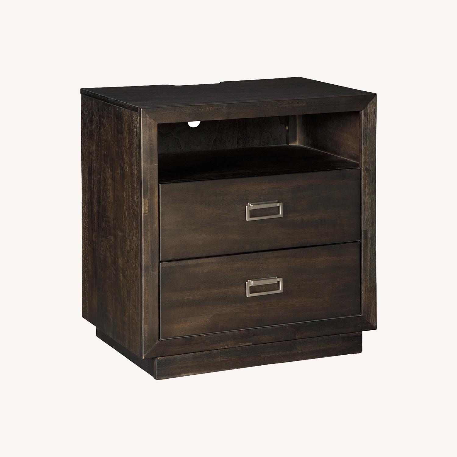 Ashley Furniture Hyndell 2 Drawer Nightstands - image-0