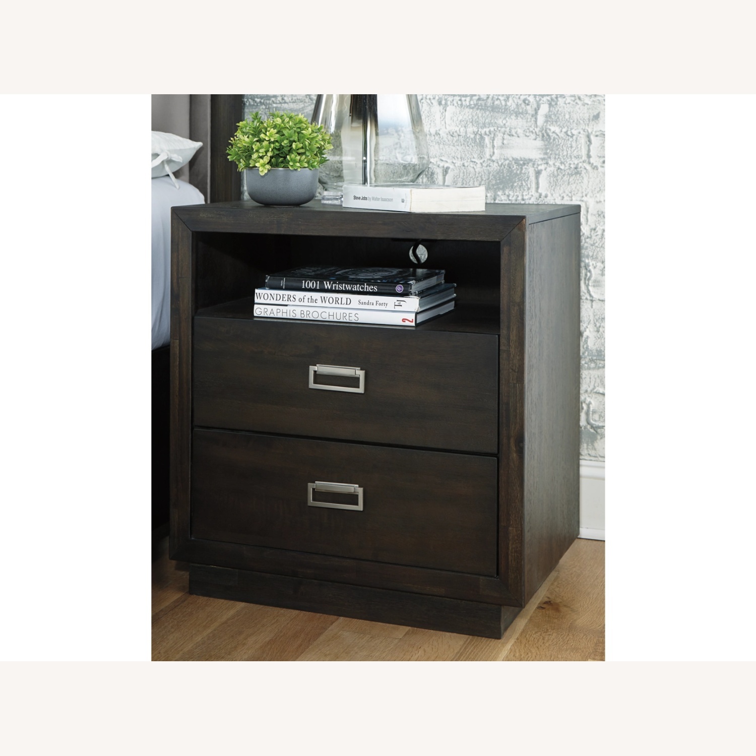 Ashley Furniture Hyndell 2 Drawer Nightstands - image-4