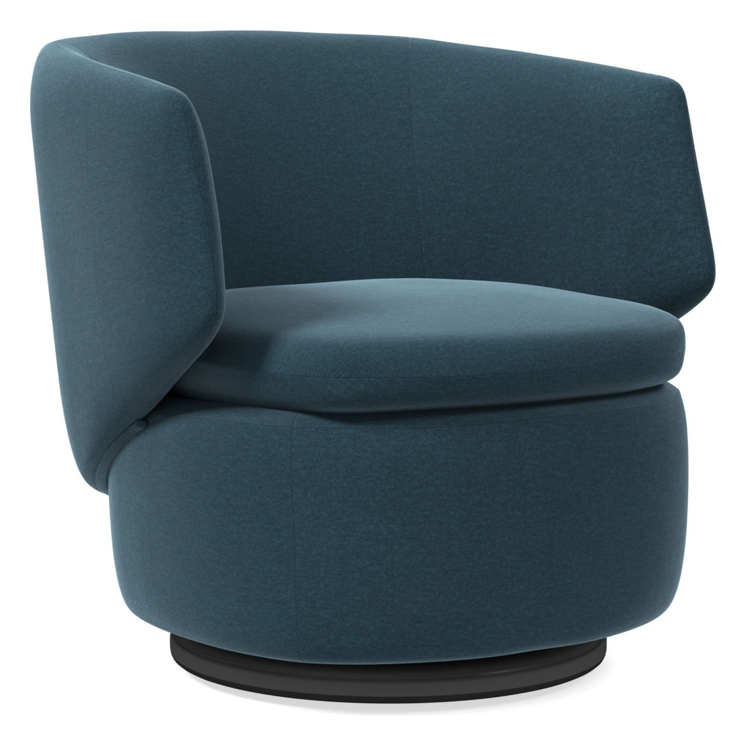 West Elm Crescent Swivel Chair - image-6