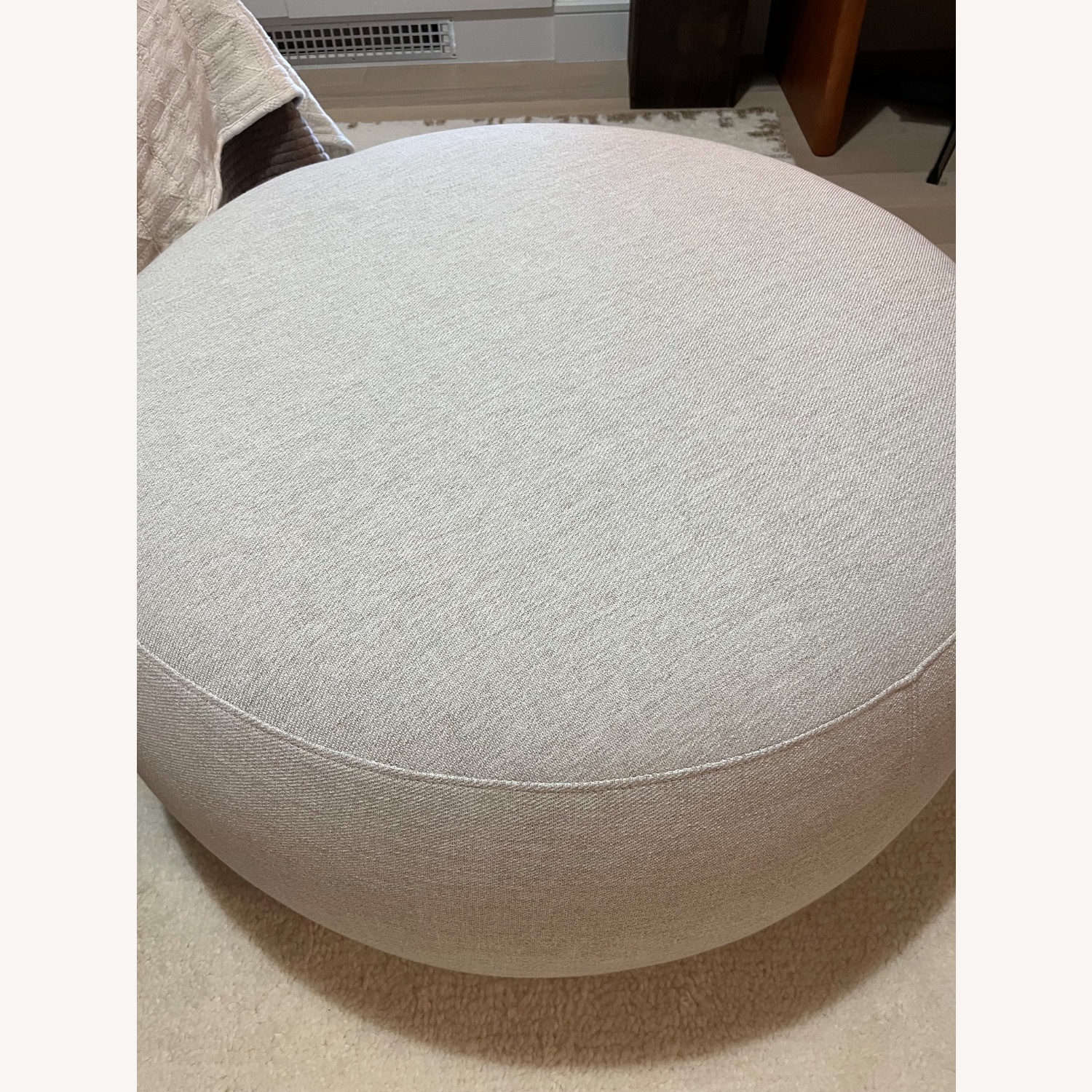 West Elm Cobble Ottoman - image-2