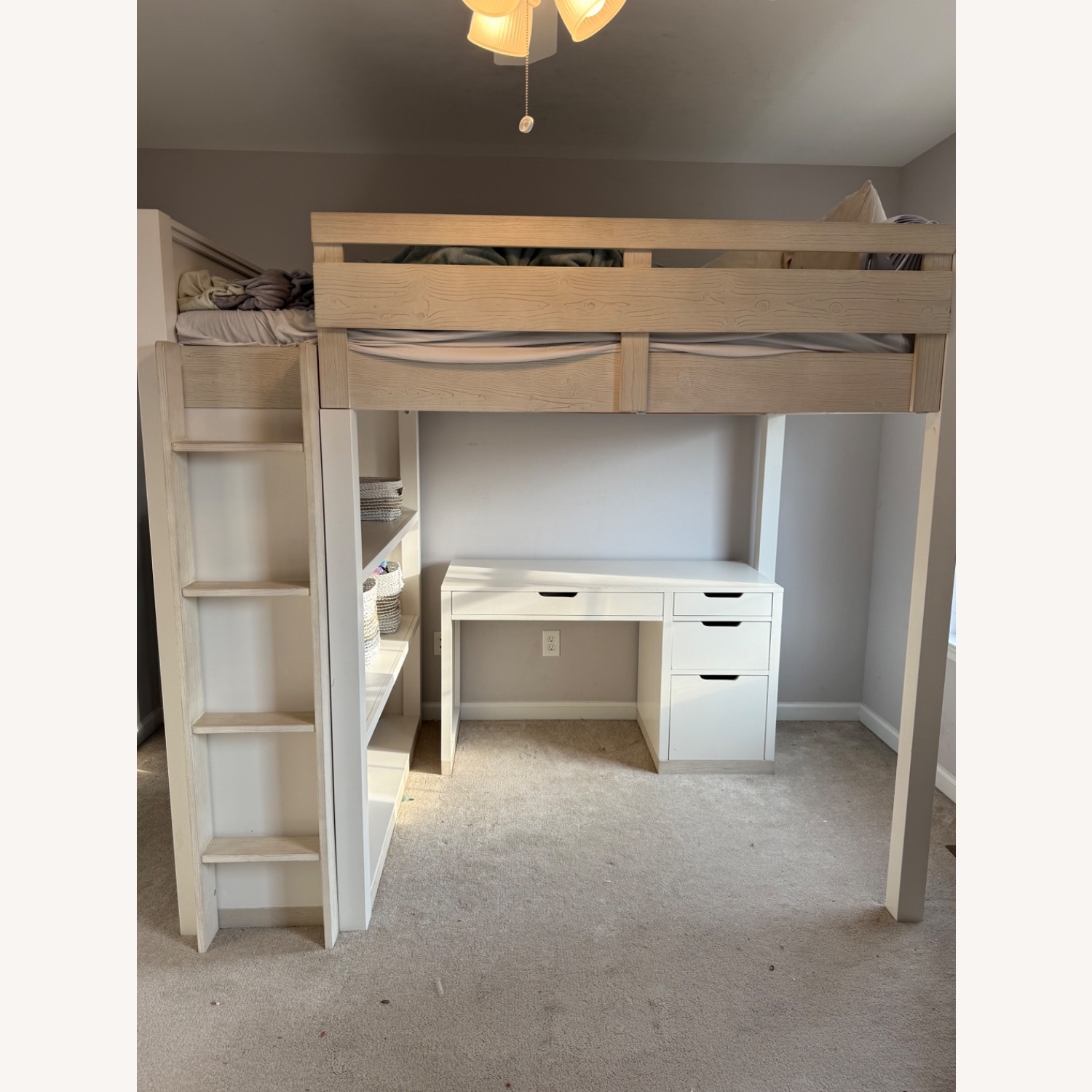Pottery Barn Teen Full Rhys Loft bed - image-1