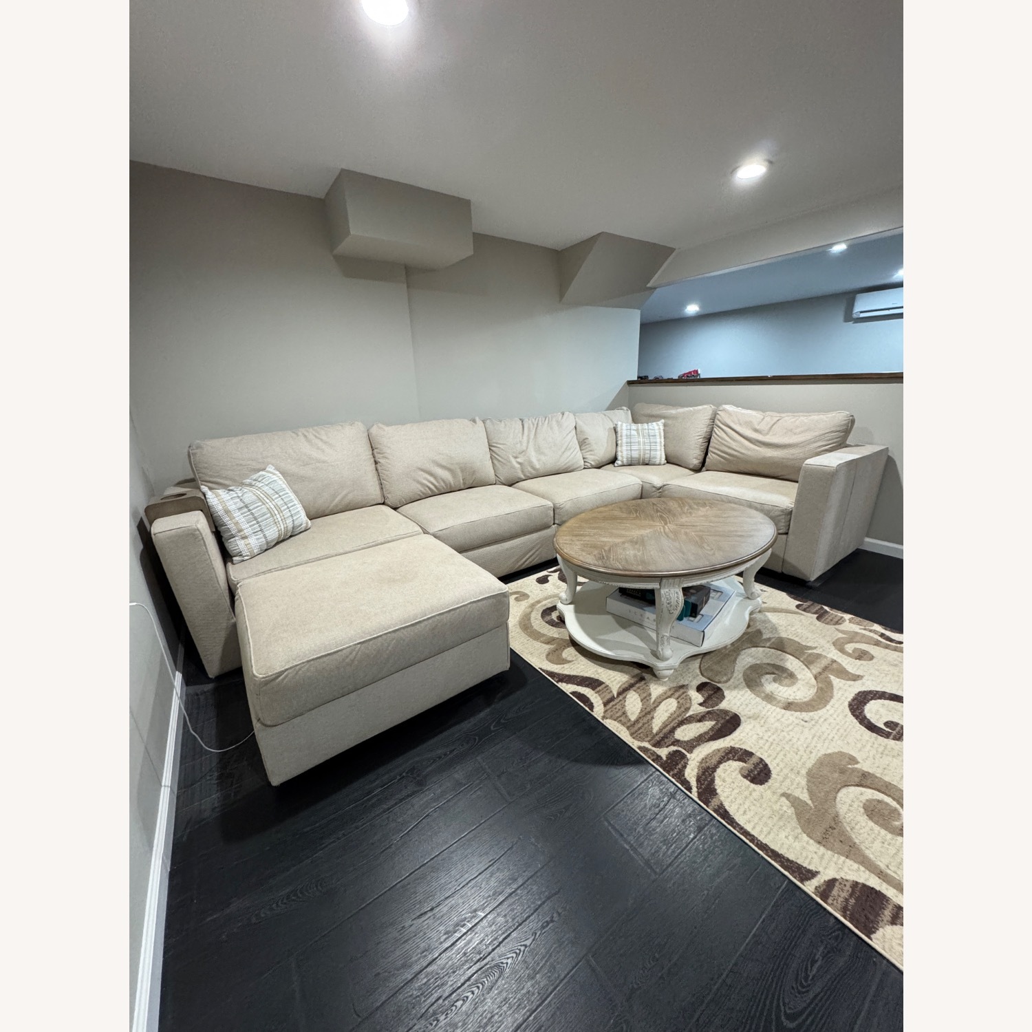 Cream White Lovesac - image-1