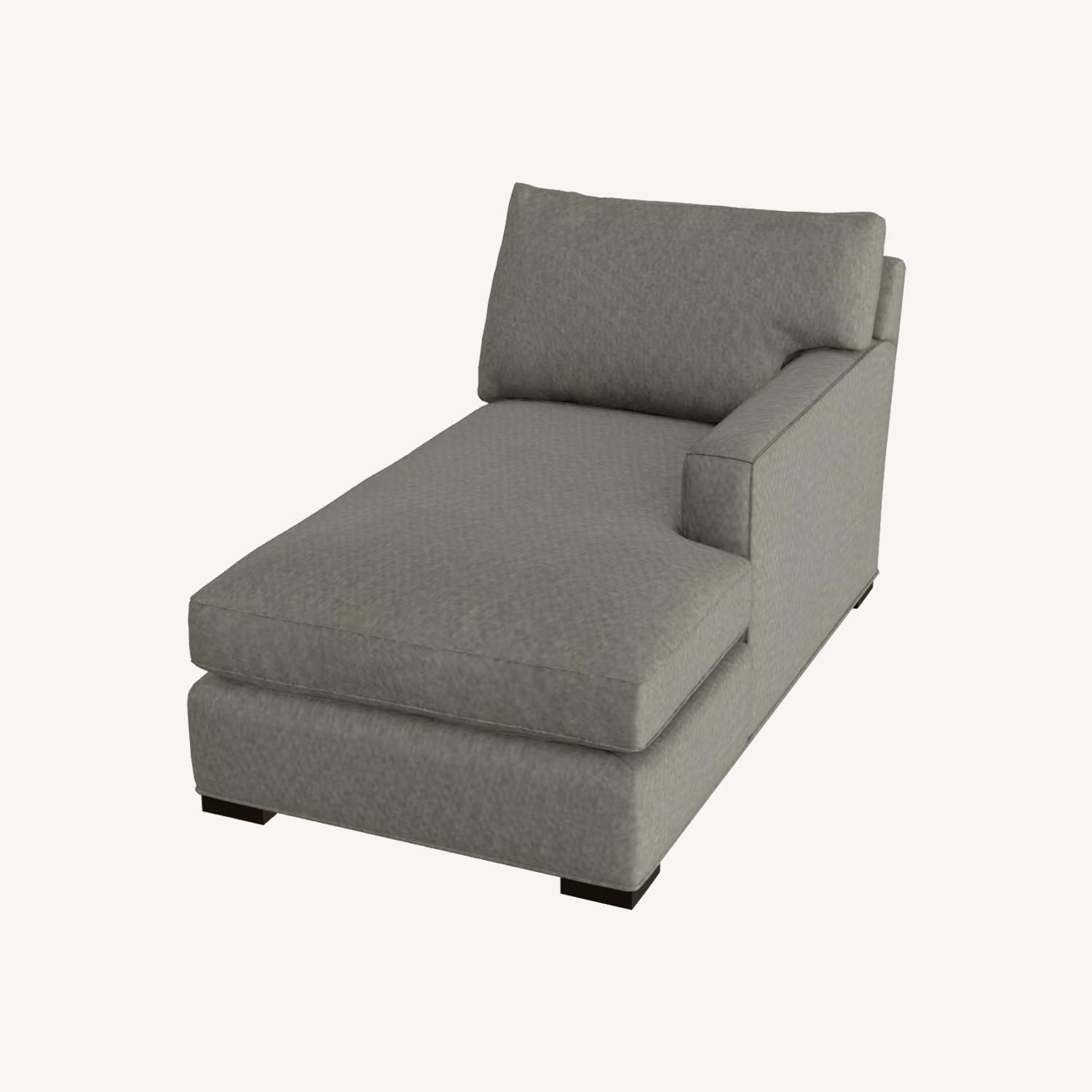 Crate & Barrel Axis Right-Arm Chaise Lounge - image-0
