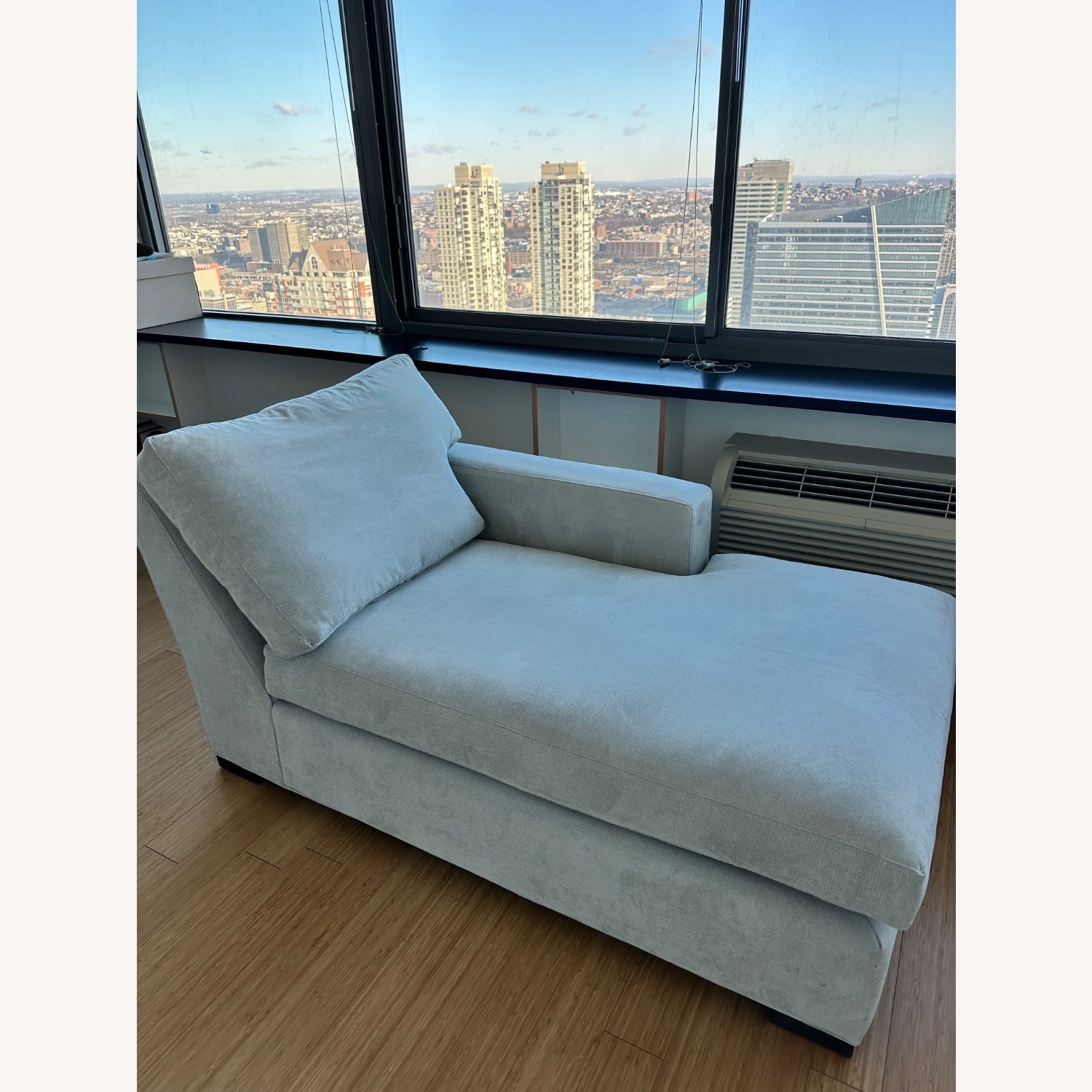 Crate & Barrel Axis Right-Arm Chaise Lounge - image-2