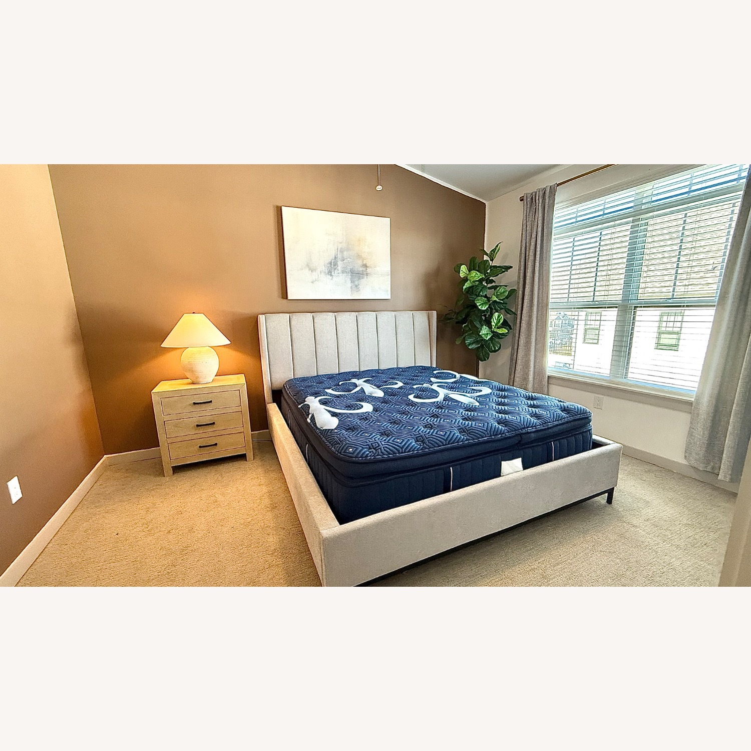 Lux Estate Soft Euro Pillow Top, Cal King - image-2