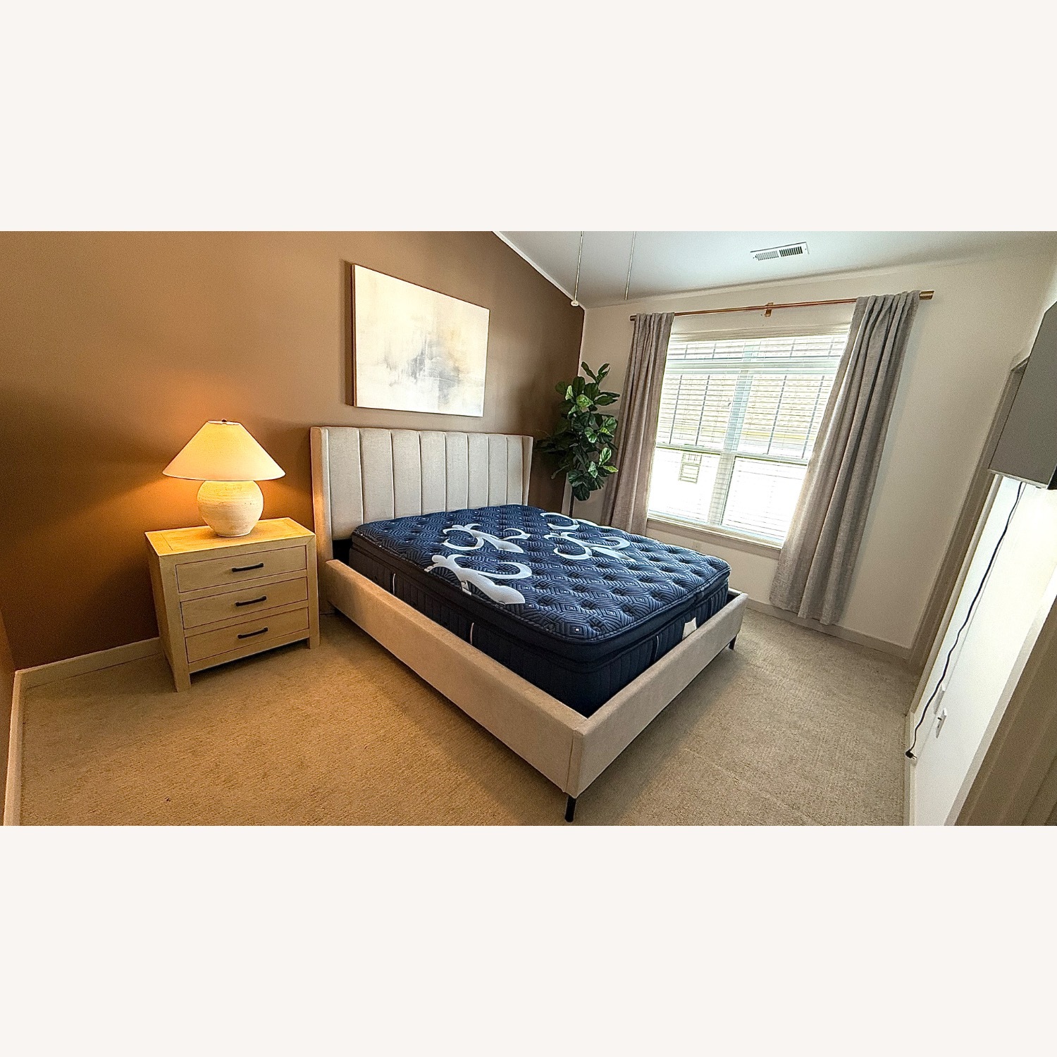 Lux Estate Soft Euro Pillow Top, Cal King - image-1