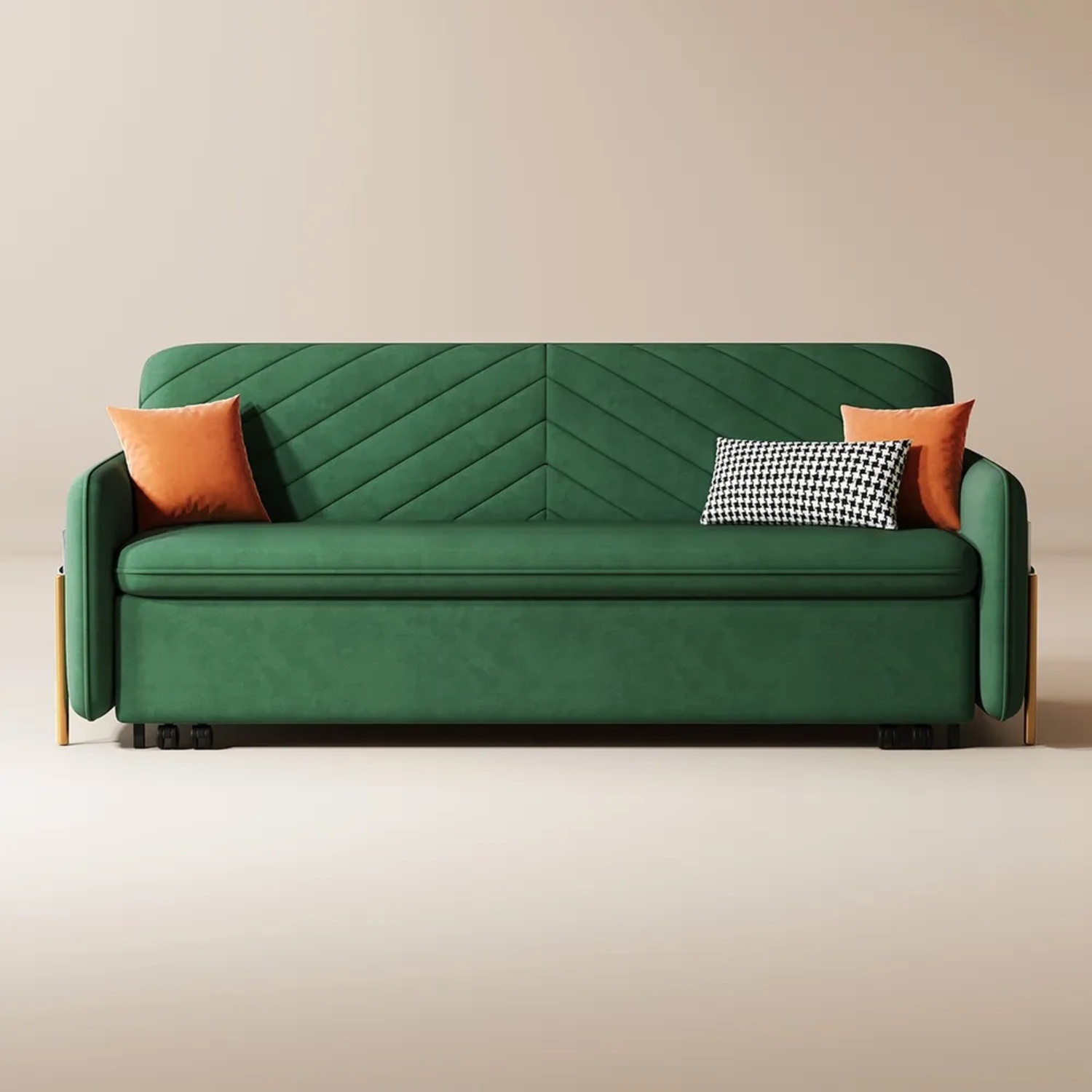 Wilma Pull-Out Sofa Bed, 78" - image-4