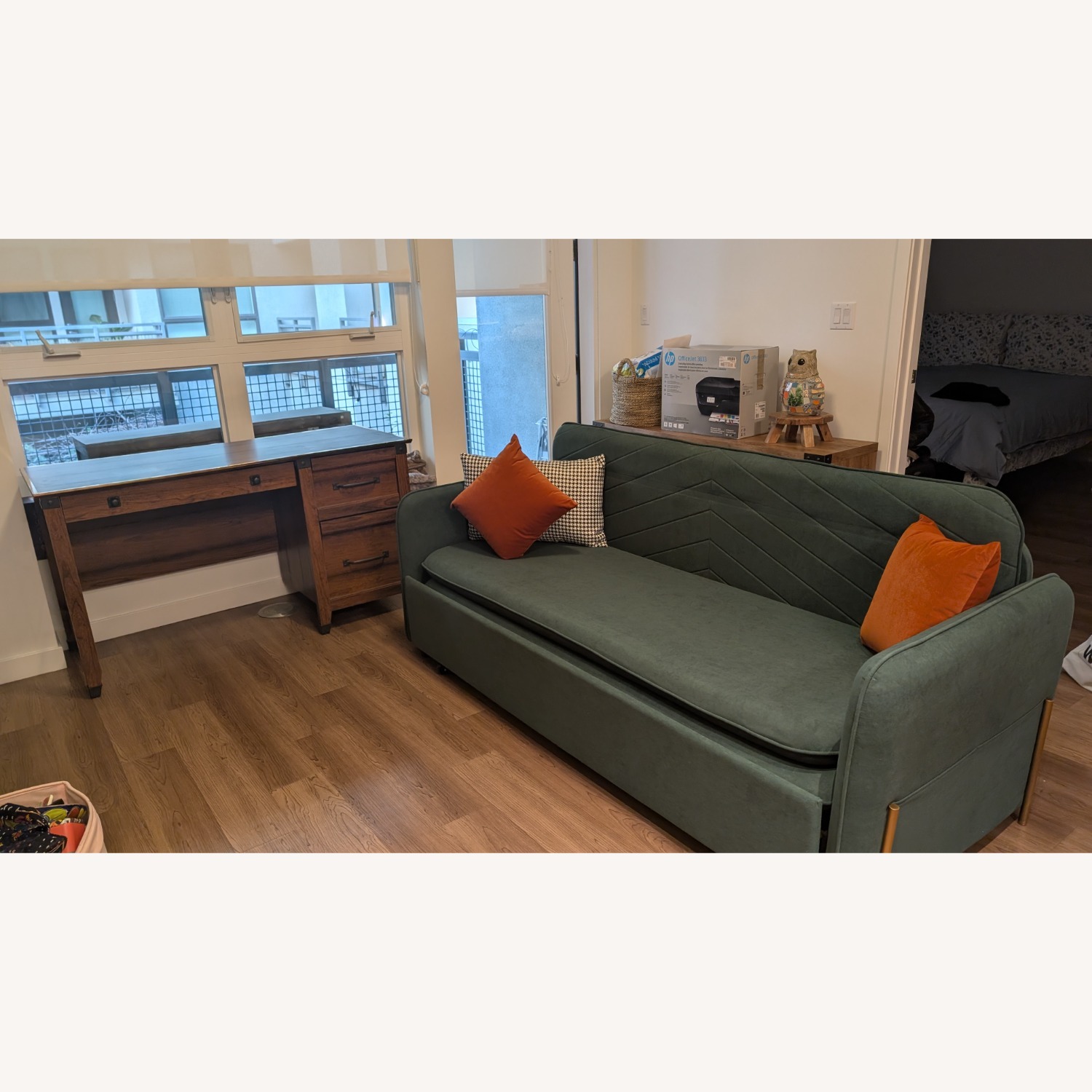 Wilma Pull-Out Sofa Bed, 78" - image-1