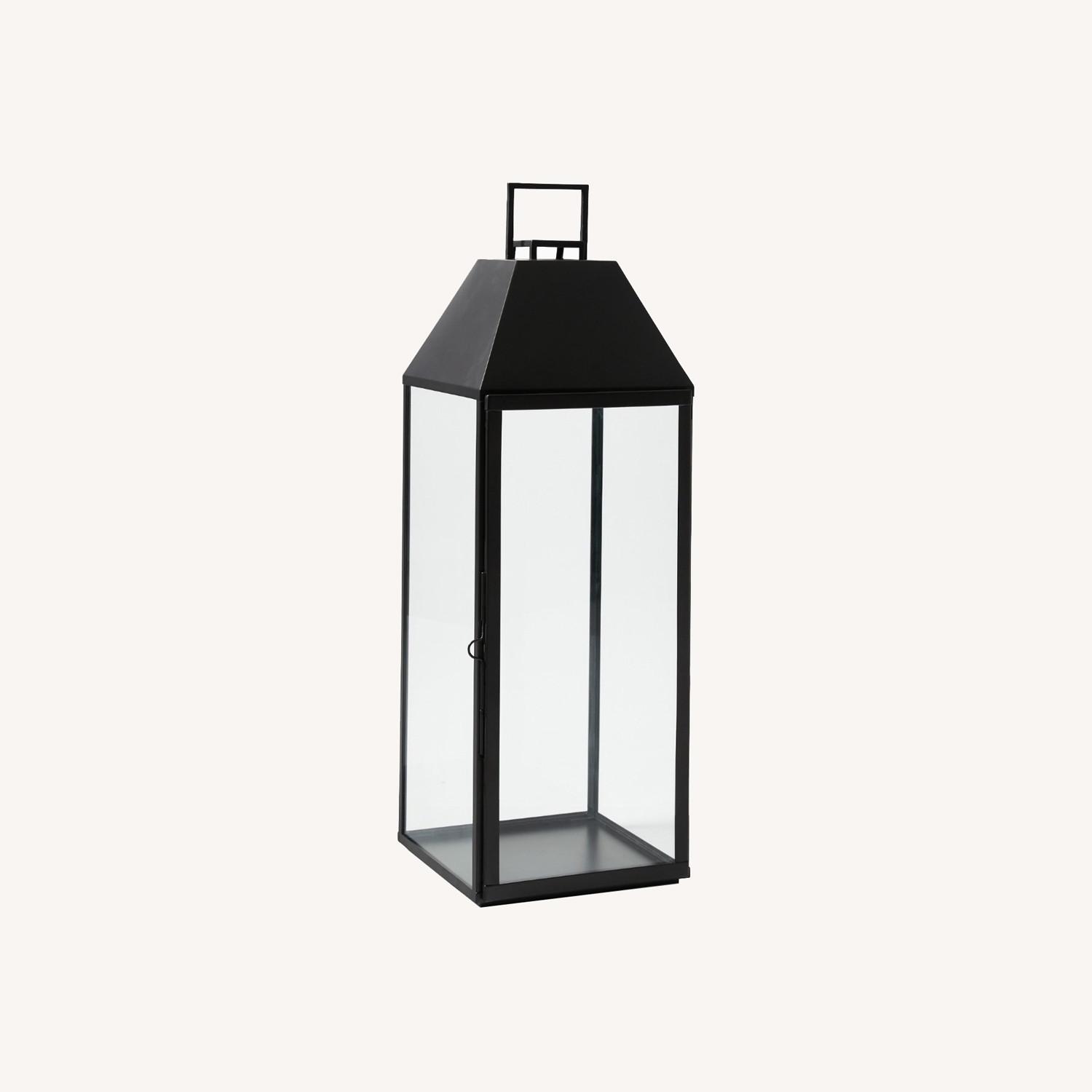 West Elm Modern Lantern - image-0