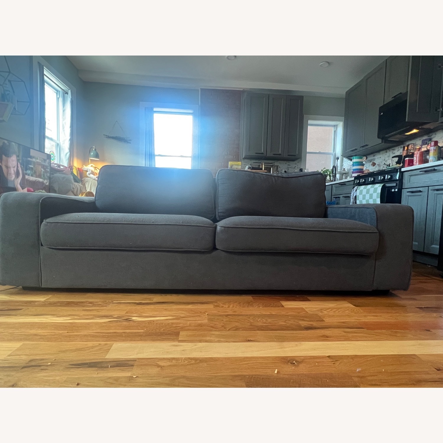 Dark Gray Sofa - image-2