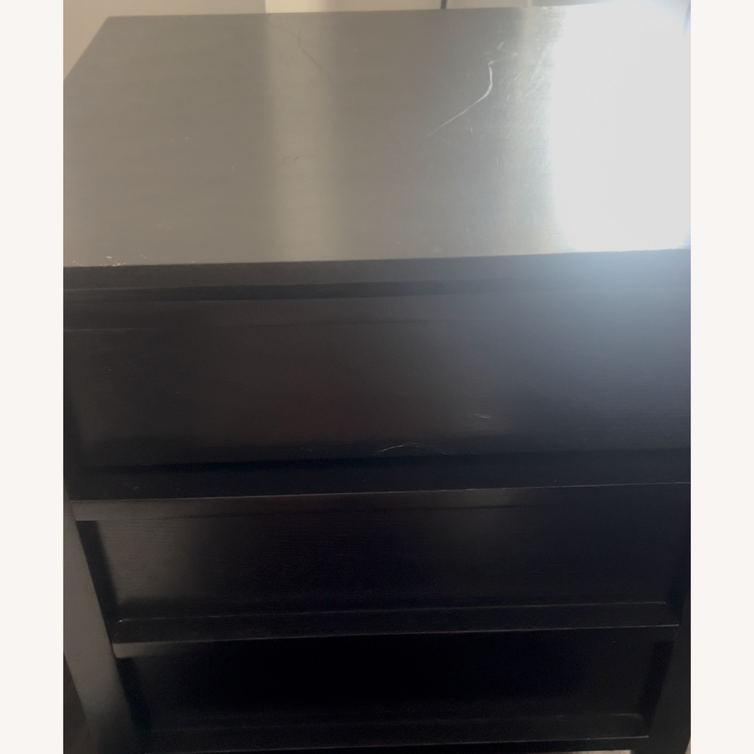 Crate & Barrel Spotlight Ebony Filing Cabinet - image-4