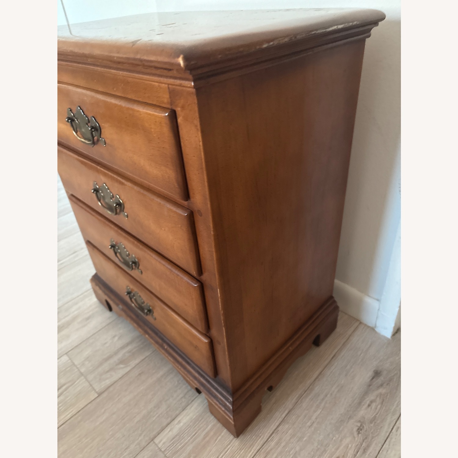 Wood Nightstand - image-10