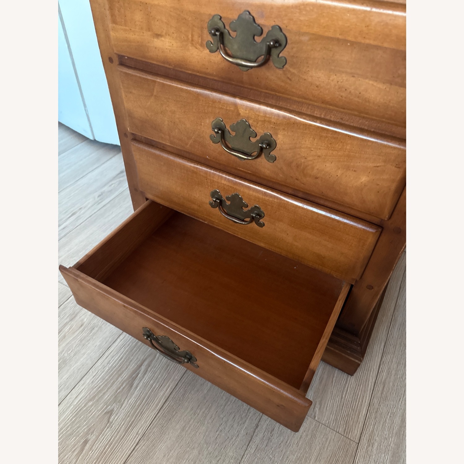 Wood Nightstand - image-7
