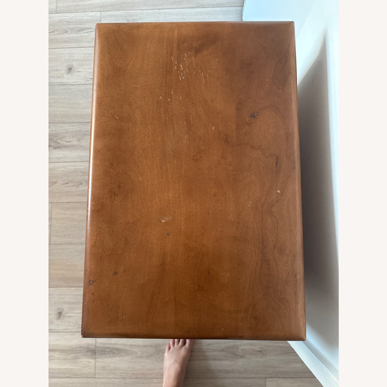 Wood Nightstand - image-3