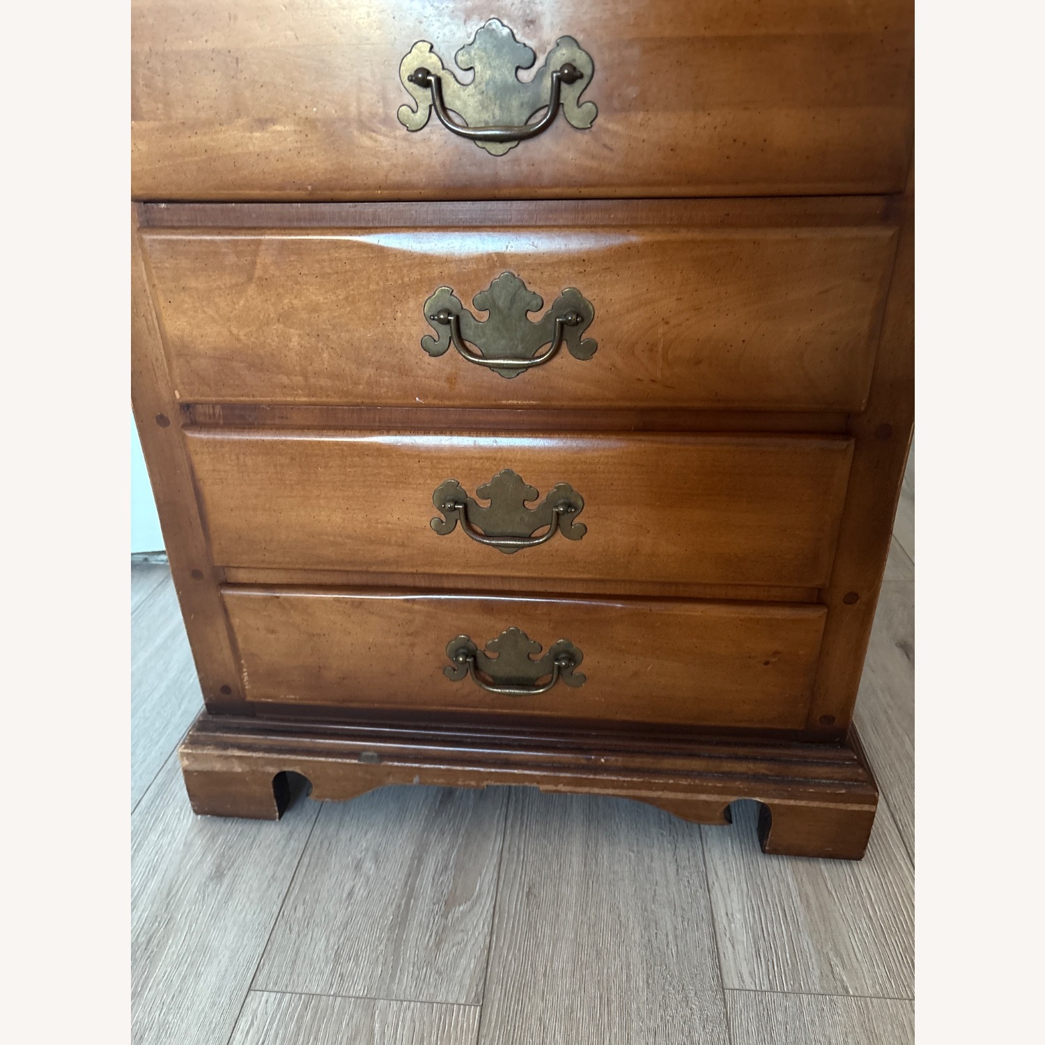 Wood Nightstand - image-8