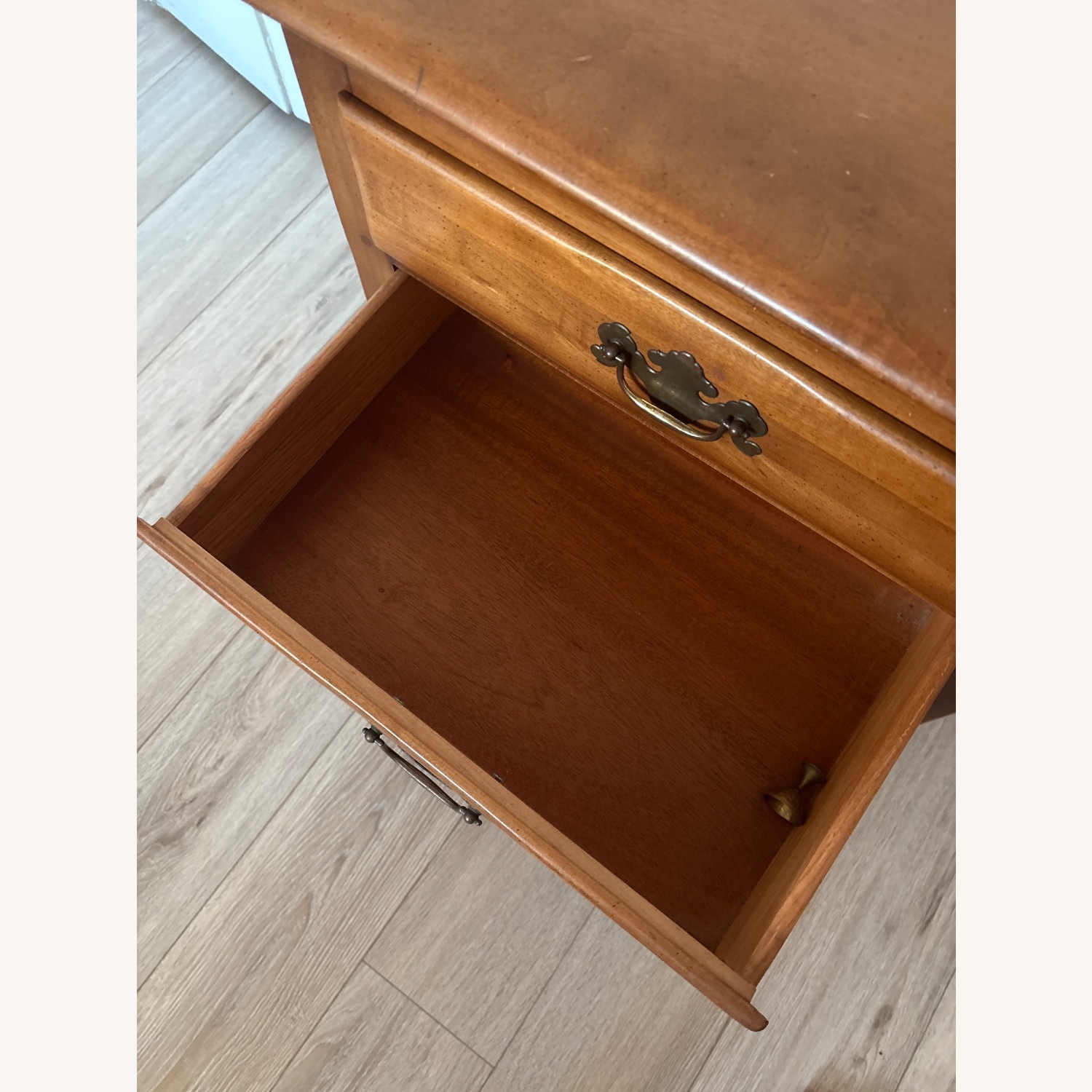 Wood Nightstand - image-5