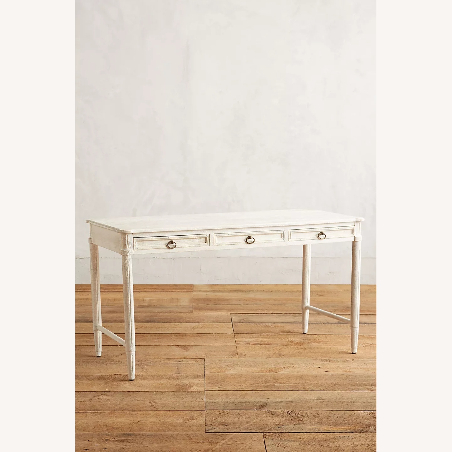 Anthropologie Washed Solid Wood Desk  - image-6