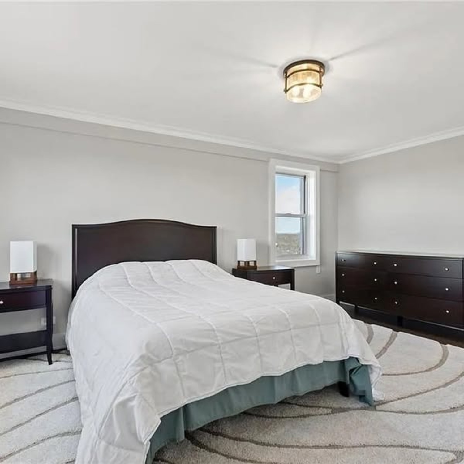 Crate & Barrel Colette Espresso Nightstands (set of 2) - image-1