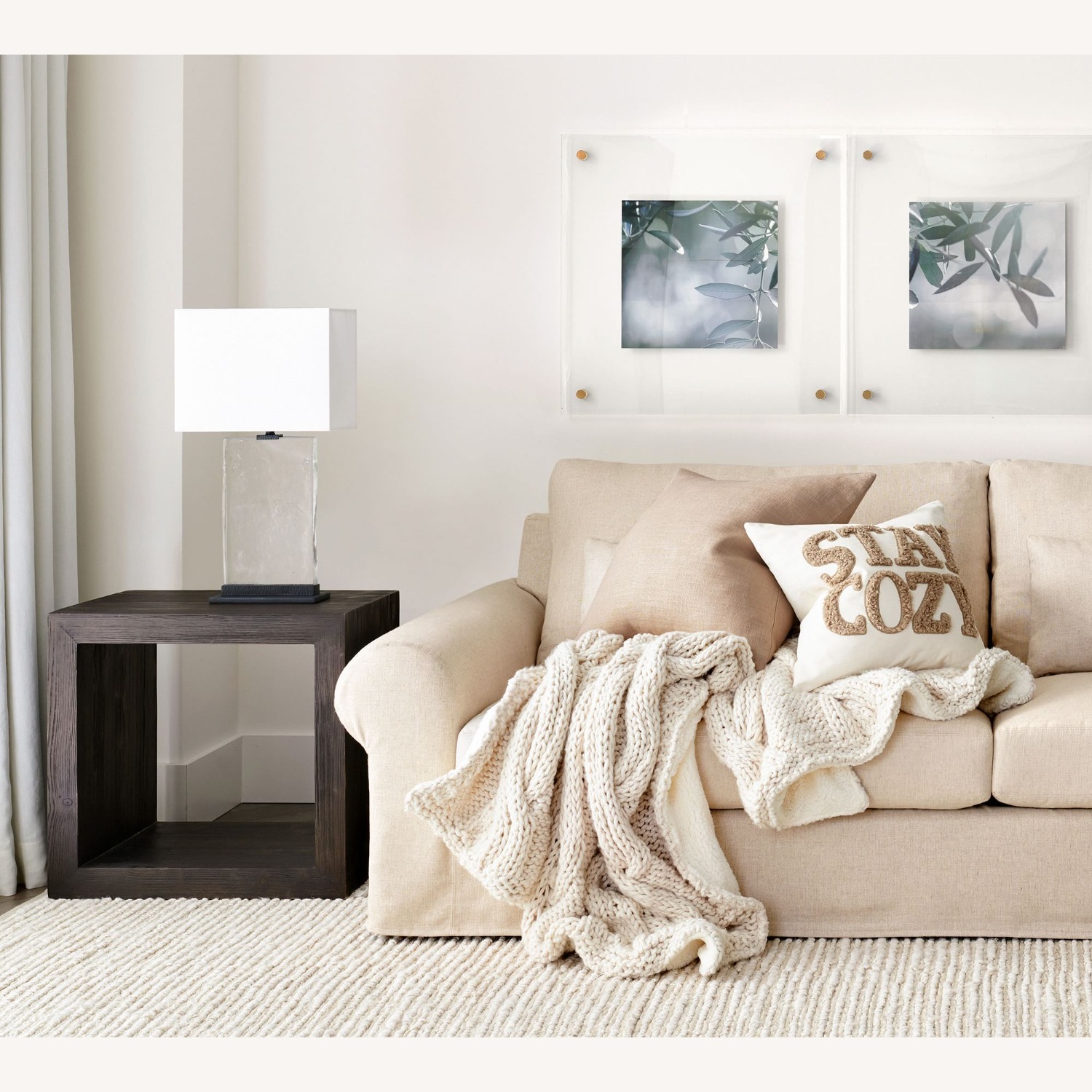 Pottery Barn Folsom Rectangular End Table (26") - image-4