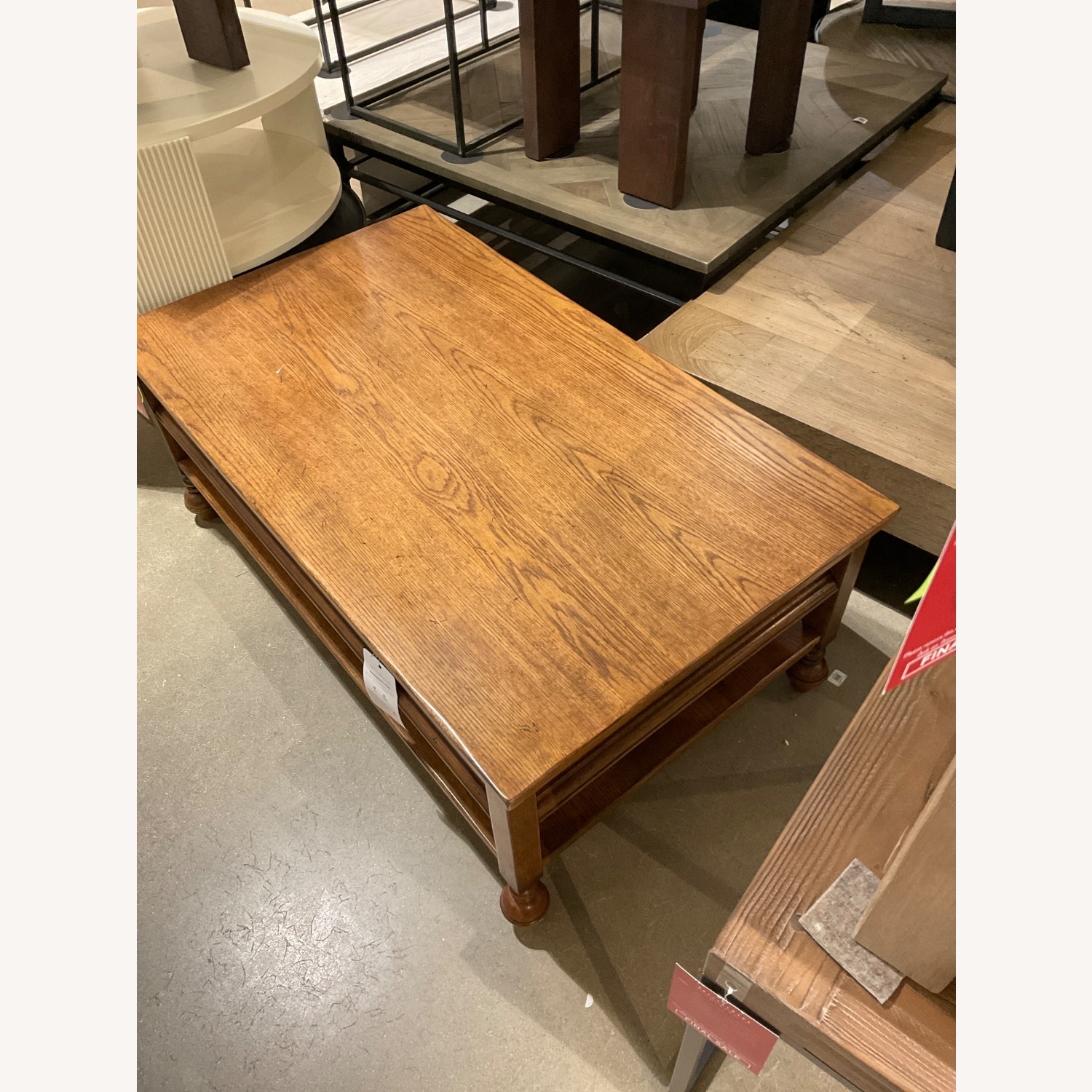 Pottery Barn Summerville Rectangular Coffee Table - image-6