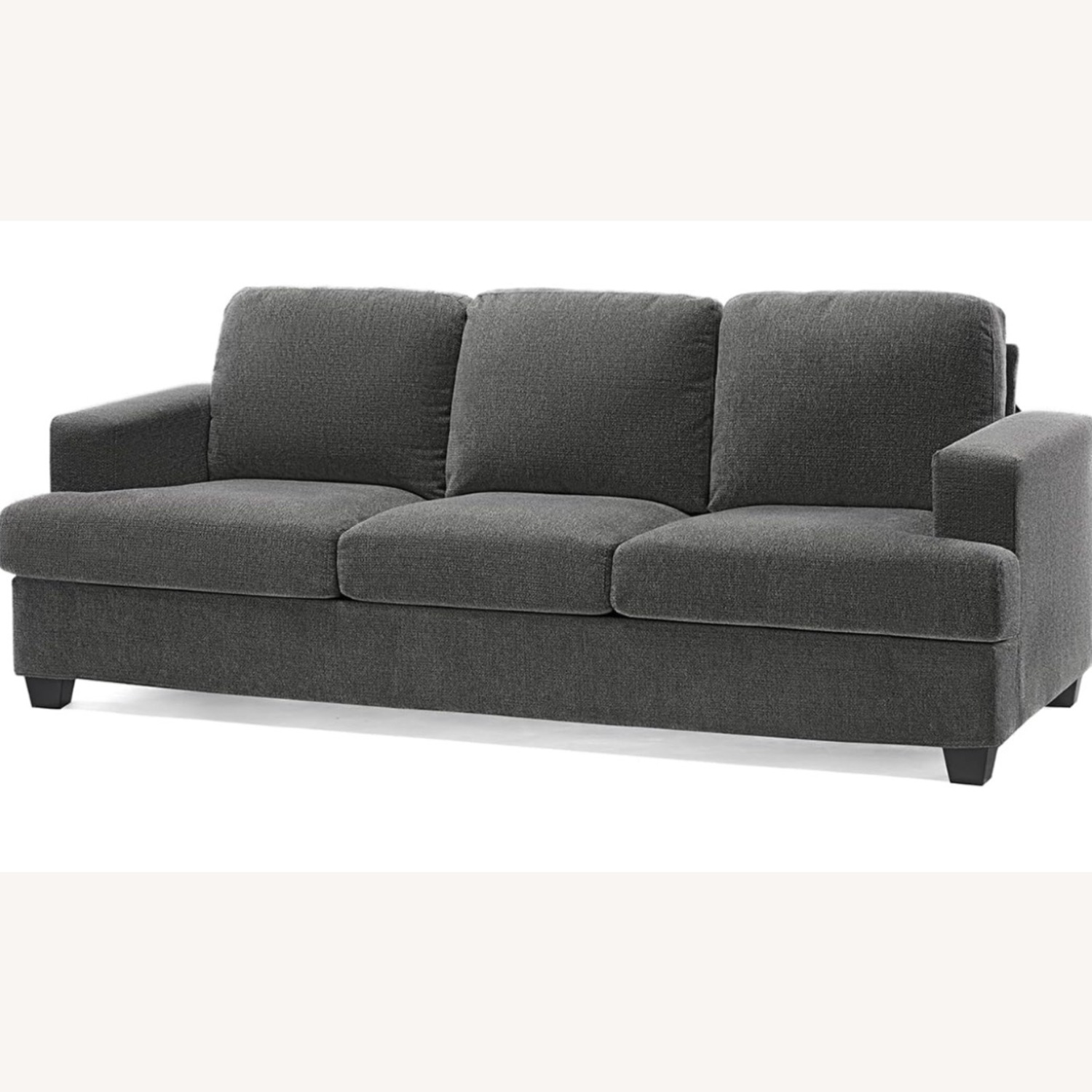 Grey 3 Seater Sofa - image-2