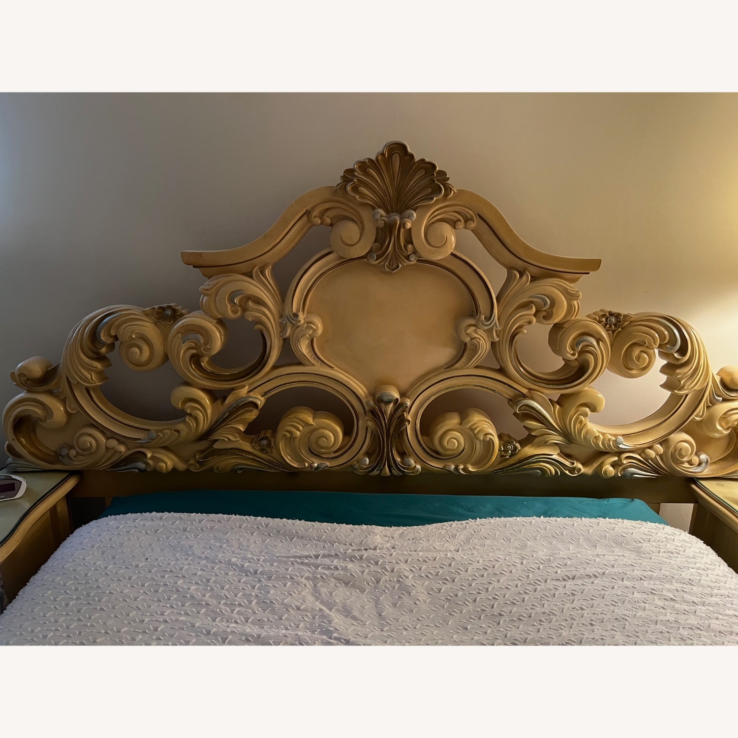 Vintage French Provincial Headboard - image-1